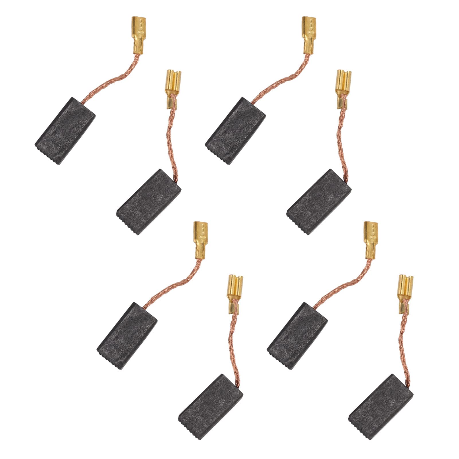 20PCS 5x8x15mm Copper Carbon Motor Brushes Replacement - Compatible with Electric Hand Drills, Angle Grinders, Blowers, Mixers & Trimming Machines - Ideal for DIY Repairs & Power Tool Maintenance