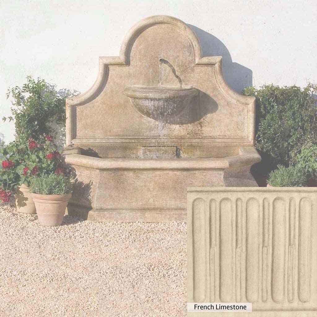 Campania International Andalusia Wall Fountain - Outdoor Garden Decor, Spanish-Inspired Water Feature for Patio, Yard & Landscape Design