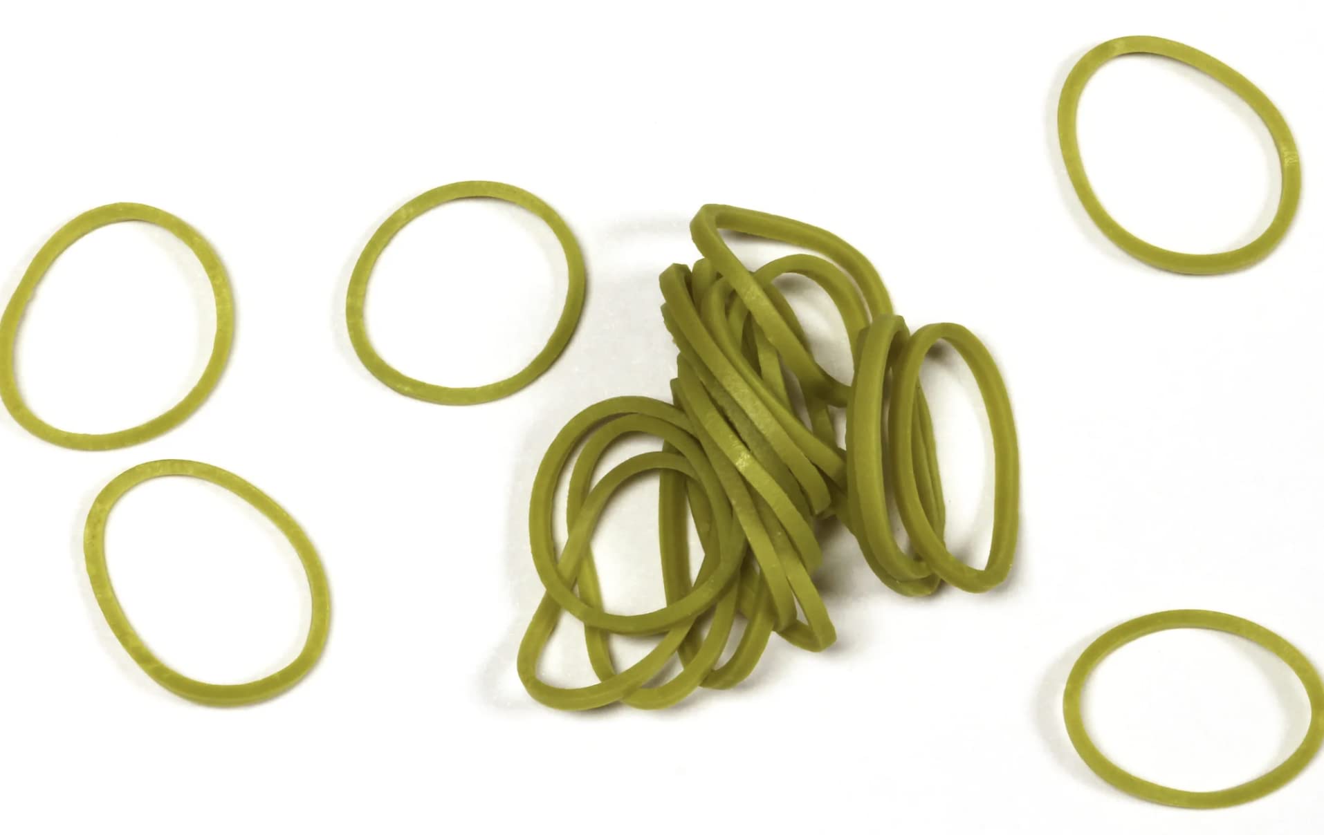 Rainbow Loom Rubber Bands - 500pcs Olive Green DIY Bracelet Making Kit for Kids, Teens & Adults - Perfect for Arts & Crafts, Friendship Bracelets, and Jewelry Making Projects