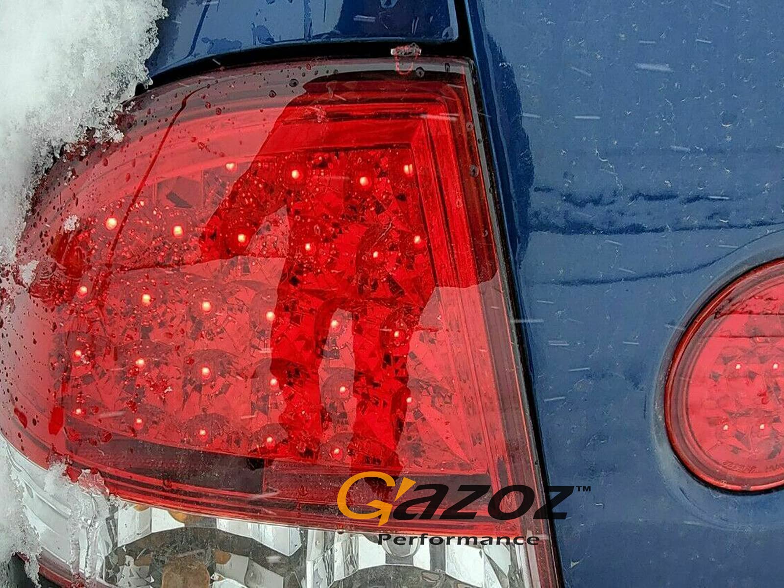 1998-2005 Lexus IS200 IS300 LED Rear Fog & Tail Light - Plug & Play Red Lights - Easy Installation Car Accessories - Perfect for Night Driving & Enhanced Visibility