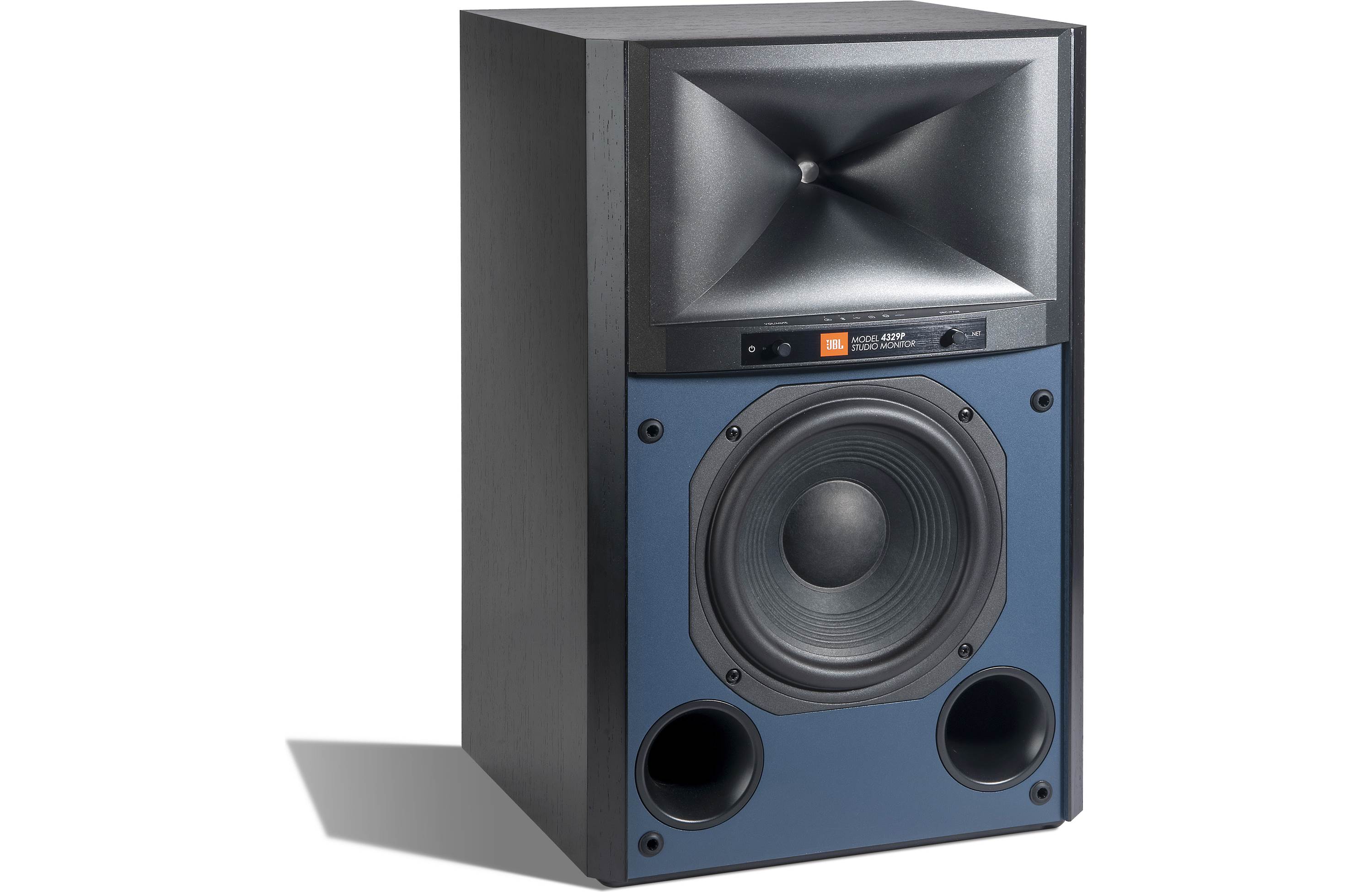JBL 4329P Wireless Powered Studio Monitor Speakers (Pair) - Premium Sound for Home Recording, Music Production & DJ Setup - Perfect for Professional Studios & Audiophiles