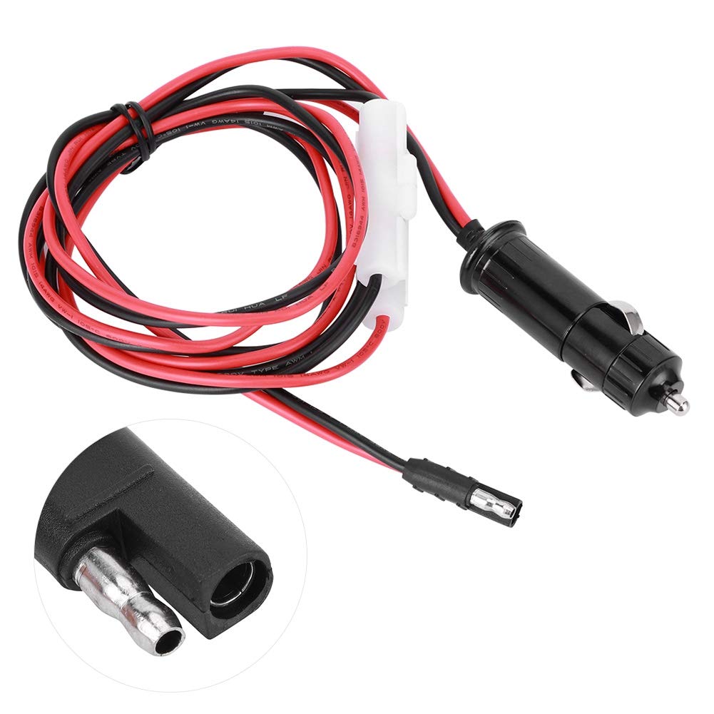 Dioche 12V DC Car Cigarette Lighter Adapter - Power Cable for Motorola GM3188/GM3688/GM1280/MCX760/CM140 Radios - Perfect for Trucking, Emergency Vehicles & Road Trips