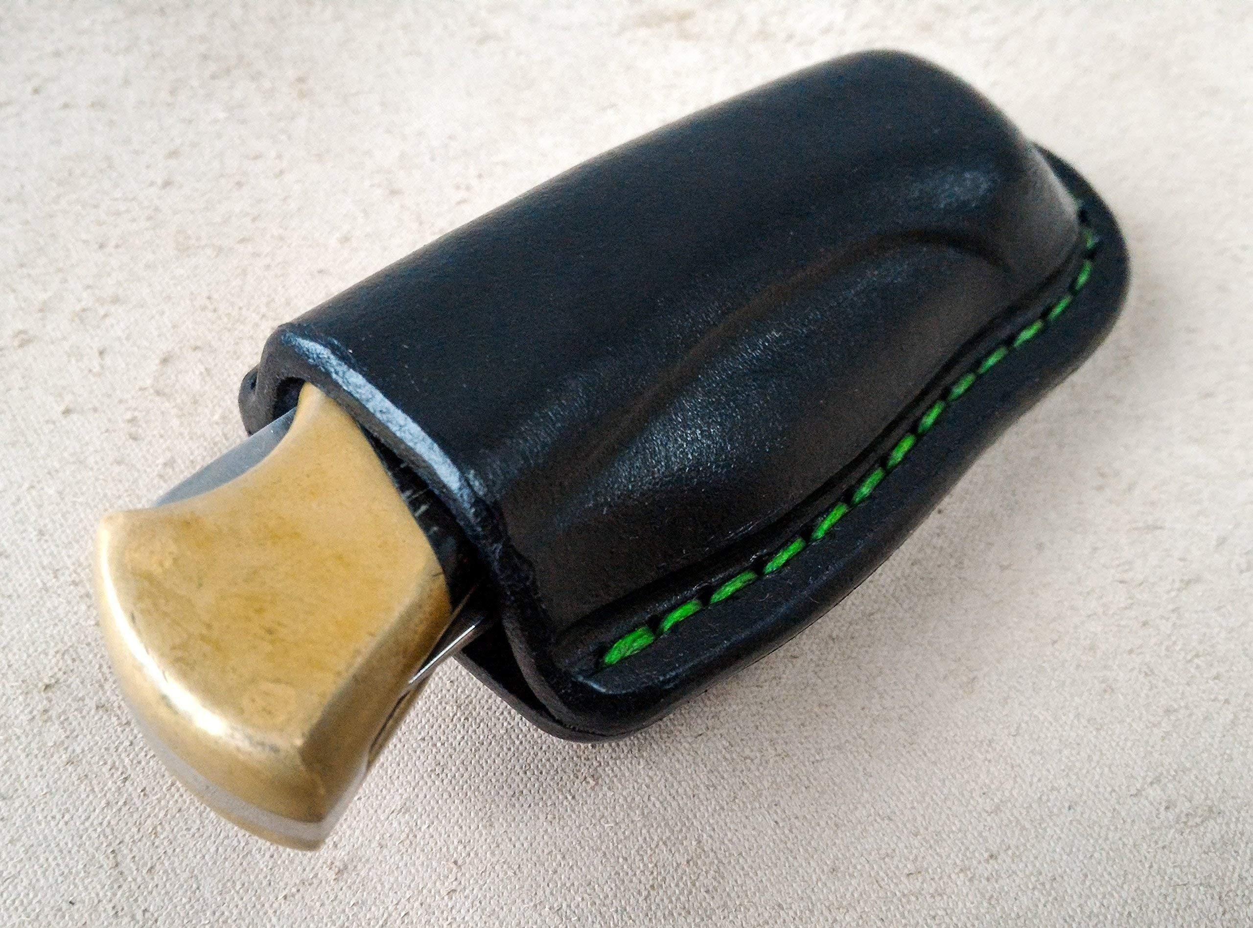 Premium EDC Leather Sheath for Buck 112 Ranger - Handcrafted Custom Knife Case for Folding Pocket Knives | Perfect for Outdoor Adventures, Camping & Everyday Carry