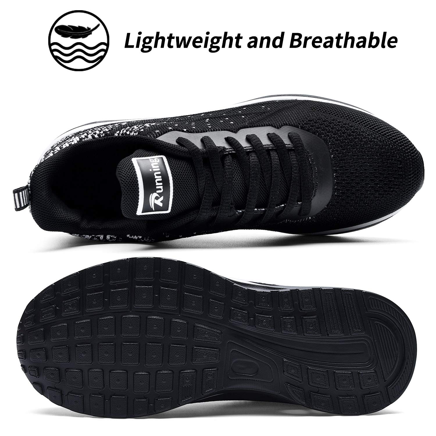RomenSi Women's Air Athletic Running Sneakers - Lightweight Breathable Gym & Tennis Shoes for Women - US Size 5.5-11 - Perfect for Jogging, Workouts & Casual Wear
