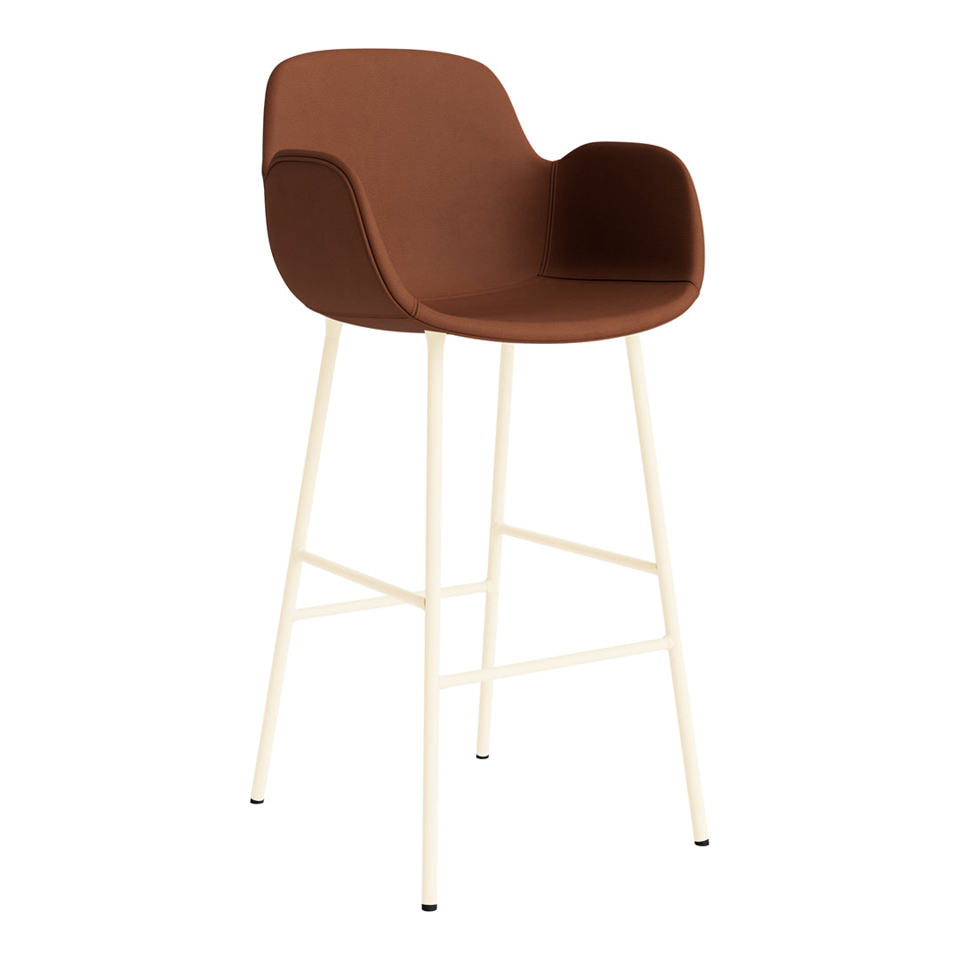 Form Bar Armchair - Fully Upholstered Modern Lounge Chair for Living Room, Office & Cafe | Comfortable Seating Furniture for Home & Commercial Spaces