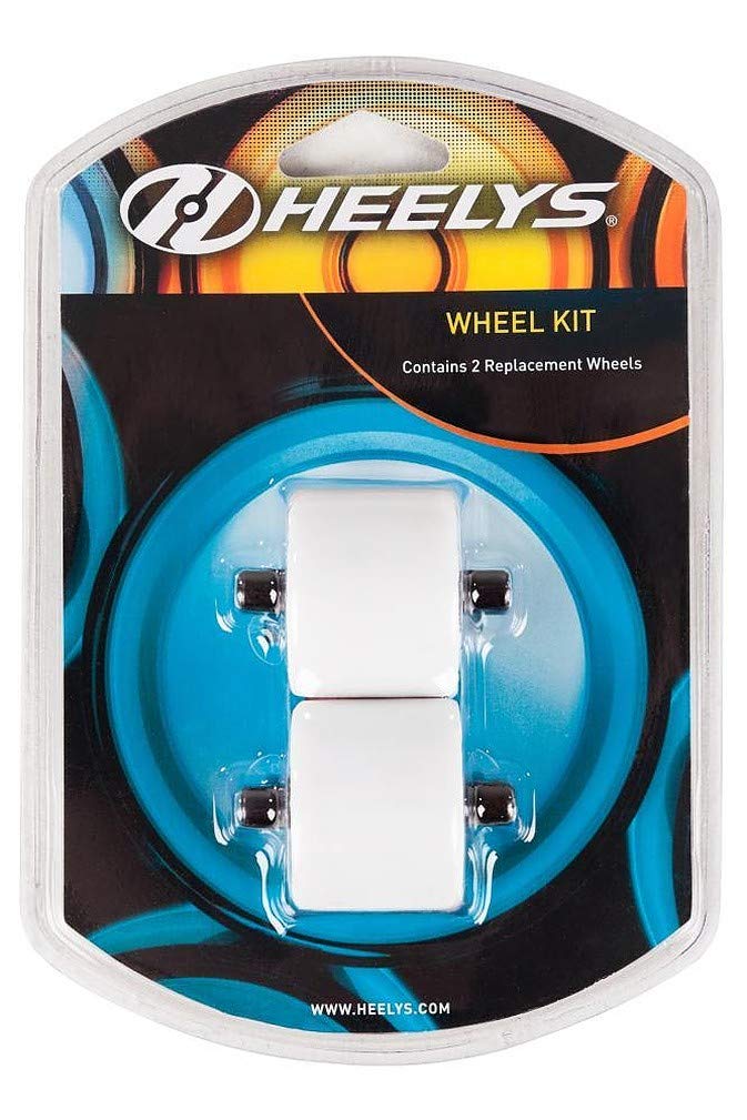 Heelys FATS Replacement Wheels Set with ABEC 5 Bearings - Durable Skate Wheels for Heelys Shoes - Perfect for Kids & Adults Rolling, Skating & Fun Outdoor Activities