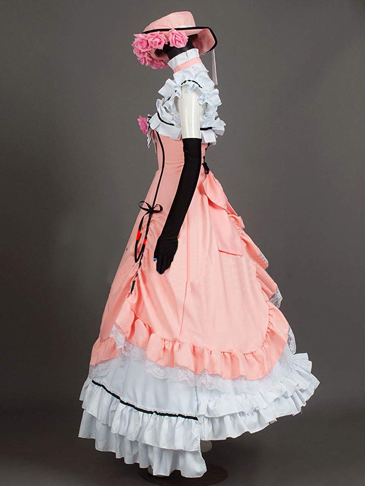 Black Butler Ciel Phantomhive Halloween Cosplay Costume - Anime Kuroshitsuji Dress for Halloween Parties & Anime Conventions