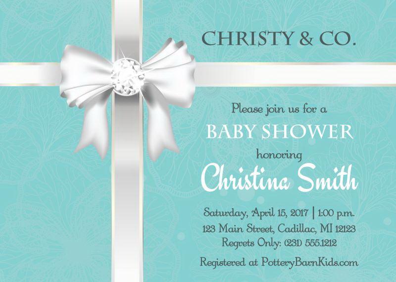 Custom Baby Shower Invitations - Elegant Baby & Co Theme for Gender Reveal, Newborn Welcome Party - Perfect for Maternity Celebrations & Nursery Decor