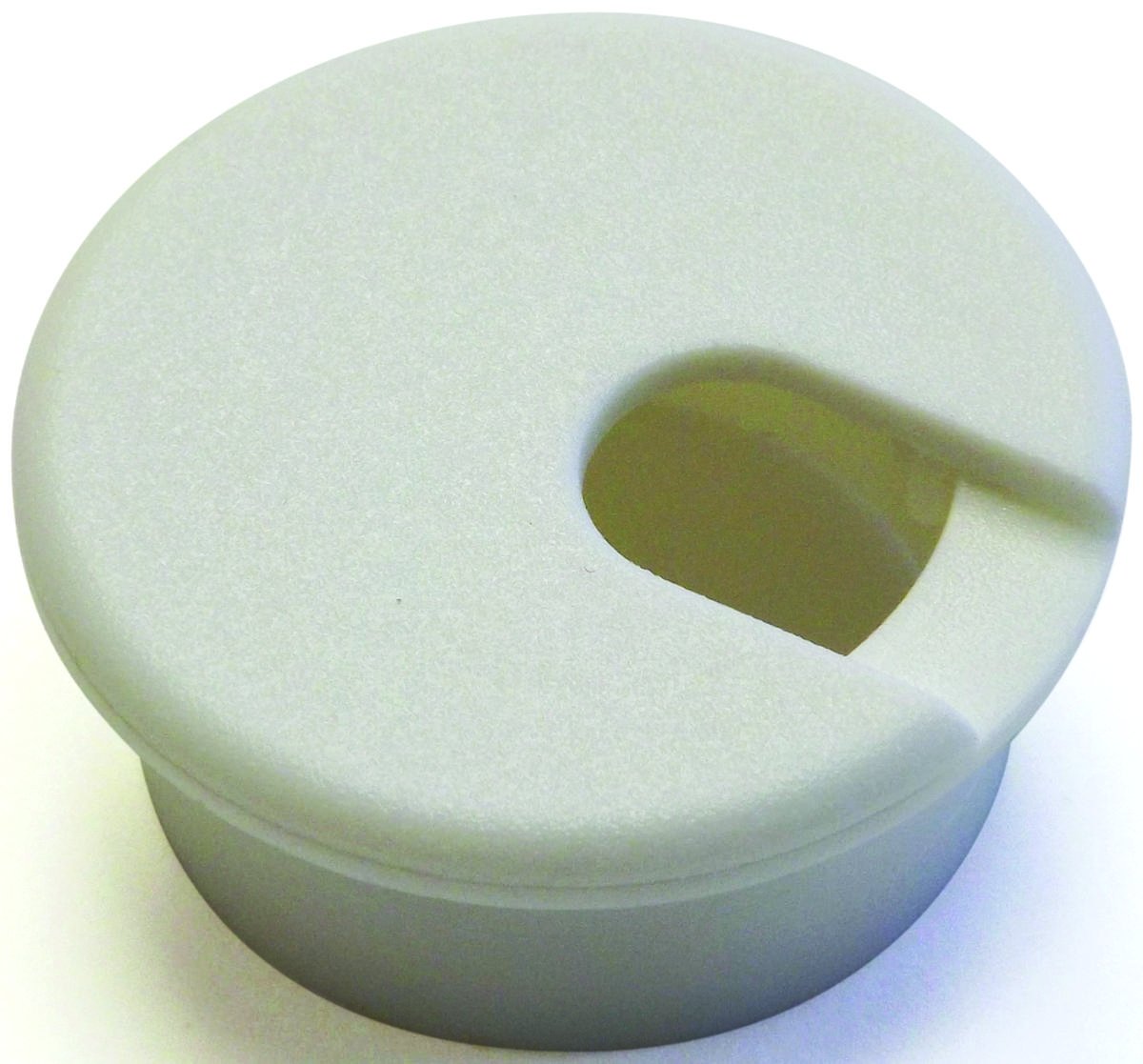 Jandorf 1-1/2 Inch White Grommet Desk Cable Organizer - Perfect for Office, Home & Workspace Cable Management