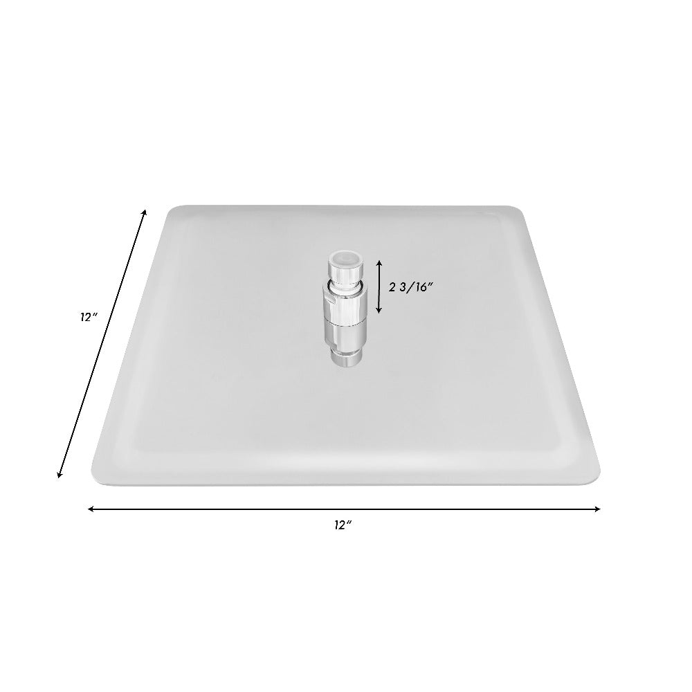 ZLINE Bliss 8 Inch Chrome Rainfall Shower Head - High Pressure Luxury Showerhead for Spa-Like Bathroom Experience - Perfect for Master Bath, Guest Bath & Relaxation