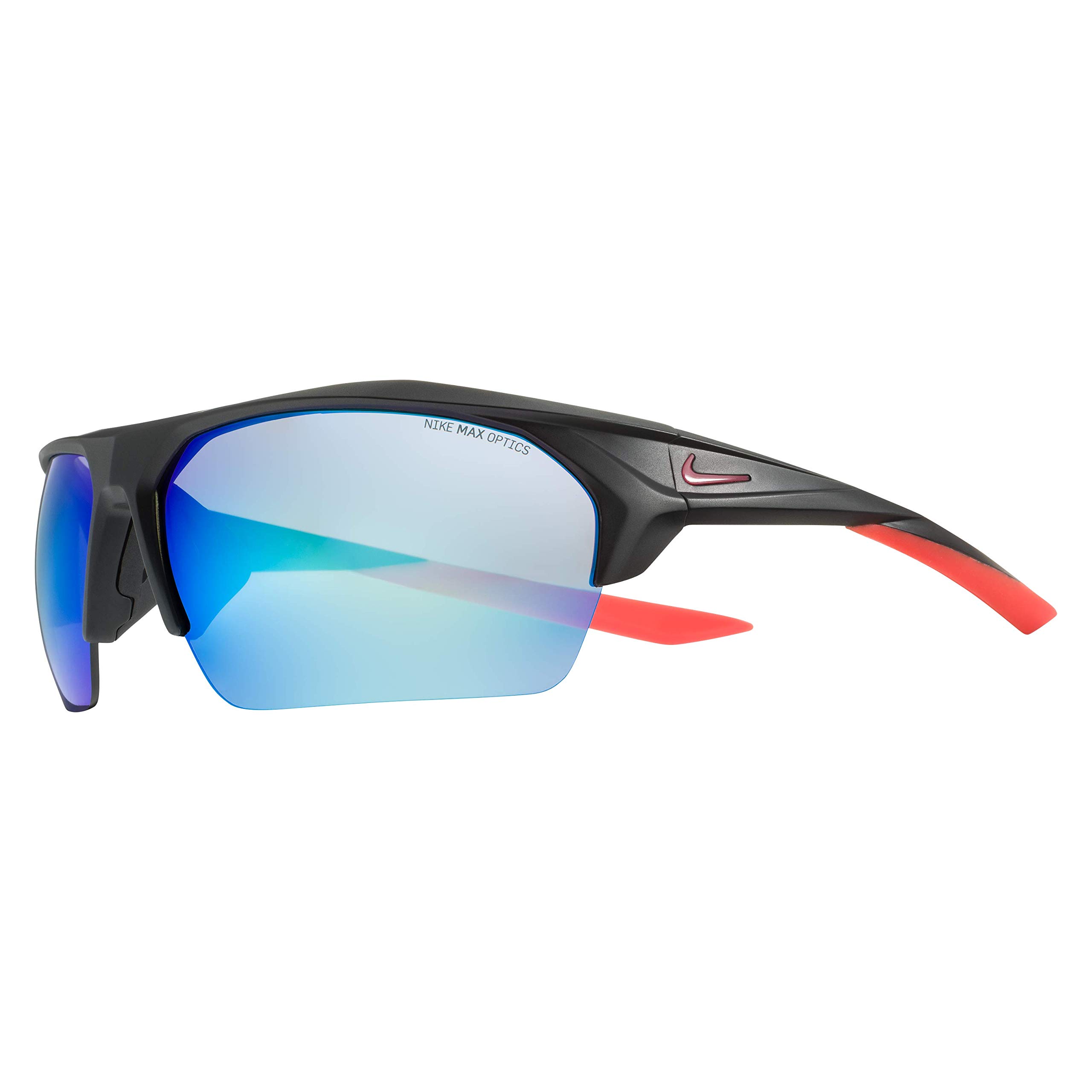 Nike Terminus M Rectangular Sunglasses for Men - UV Protection, Polarized Lenses, Lightweight Frame - Perfect for Running, Driving & Outdoor Activities