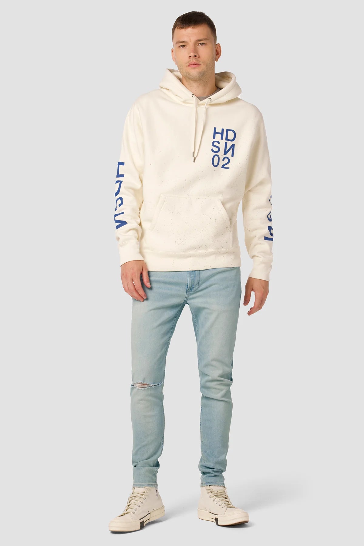 Hudson Zack Men's Skinny Jeans - Slim Fit Stretch Denim Pants for Casual Wear & Everyday Style
