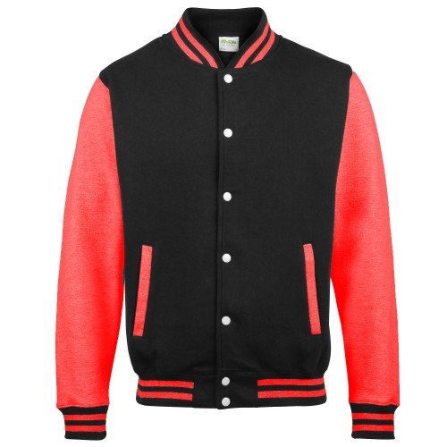 Jet Black/ Fire Red