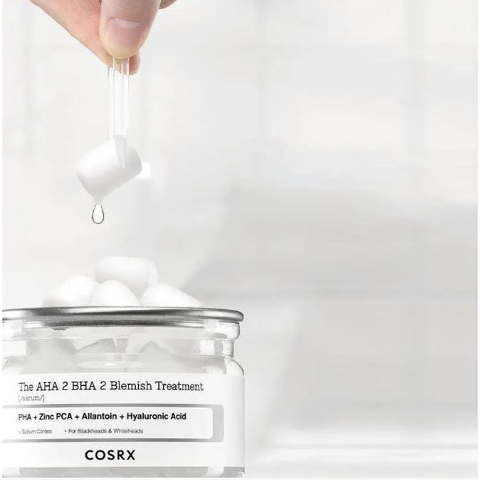COSRX AHA BHA Blemish Treatment Serum 50g - Korean Skincare for Acne & Pore Care - Perfect for Daily Use & Sensitive Skin