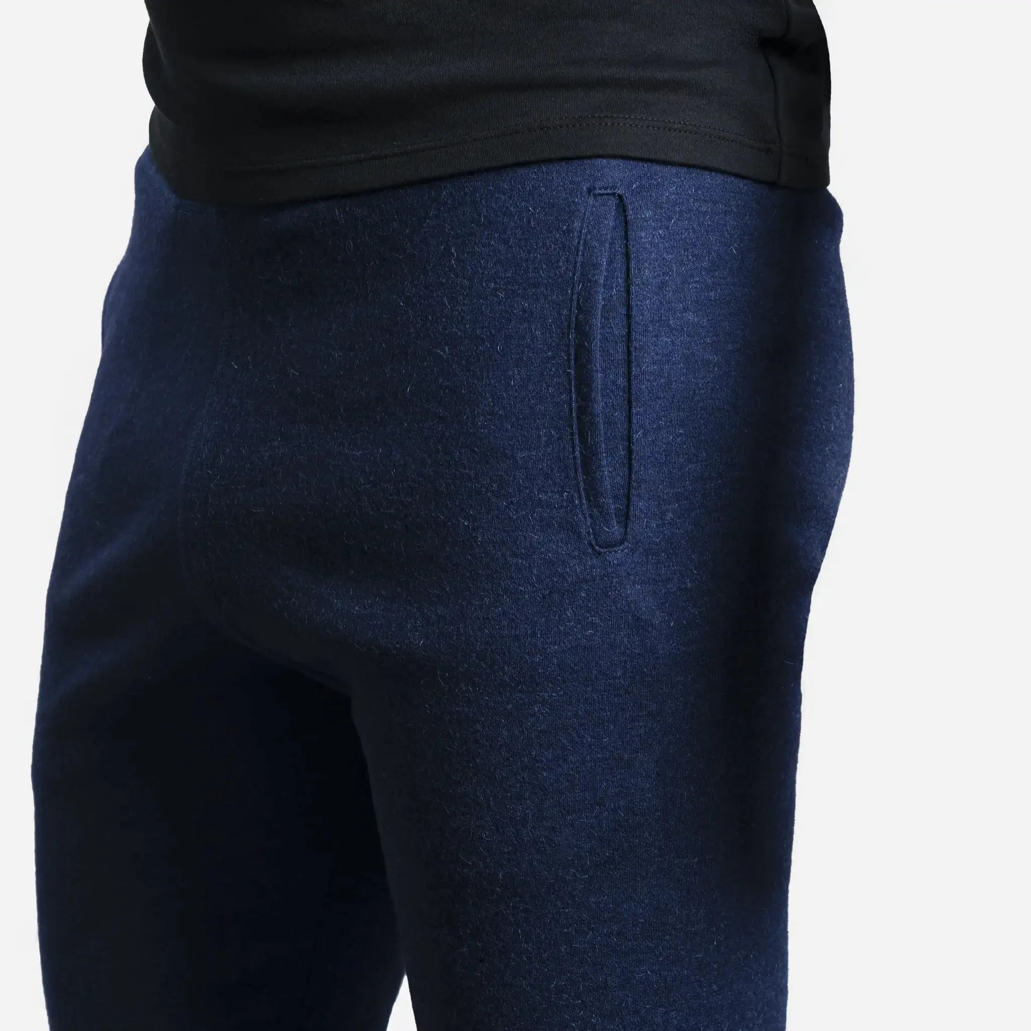 Premium Men's Alpaca Wool Sweatpants - 420 Midweight Fleece Joggers for Winter Comfort & Lounge Wear - Perfect for Home, Travel & Outdoor Activities