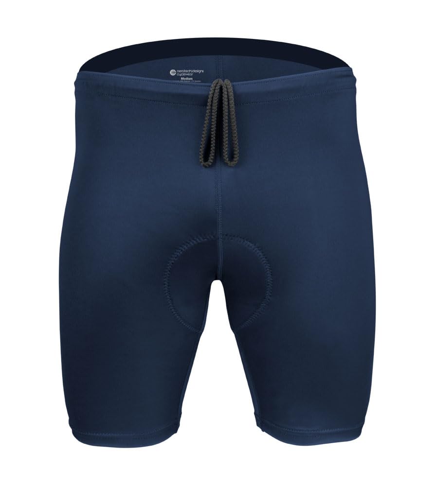Men's USA Classic Padded Triathlon Shorts - Thin Quick-Dry Cycling Padding - Made in USA - Perfect for Triathlon Training, Cycling & Running