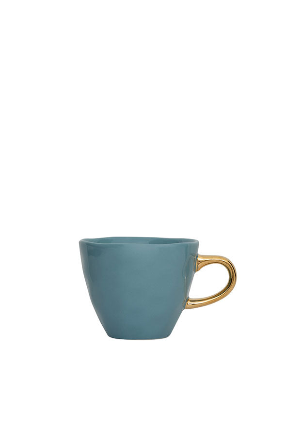 Premium Husk Coffee Cup - Eco-Friendly & Durable Travel Mug in Blue Green - Perfect for Office, Camping & Outdoor Adventures