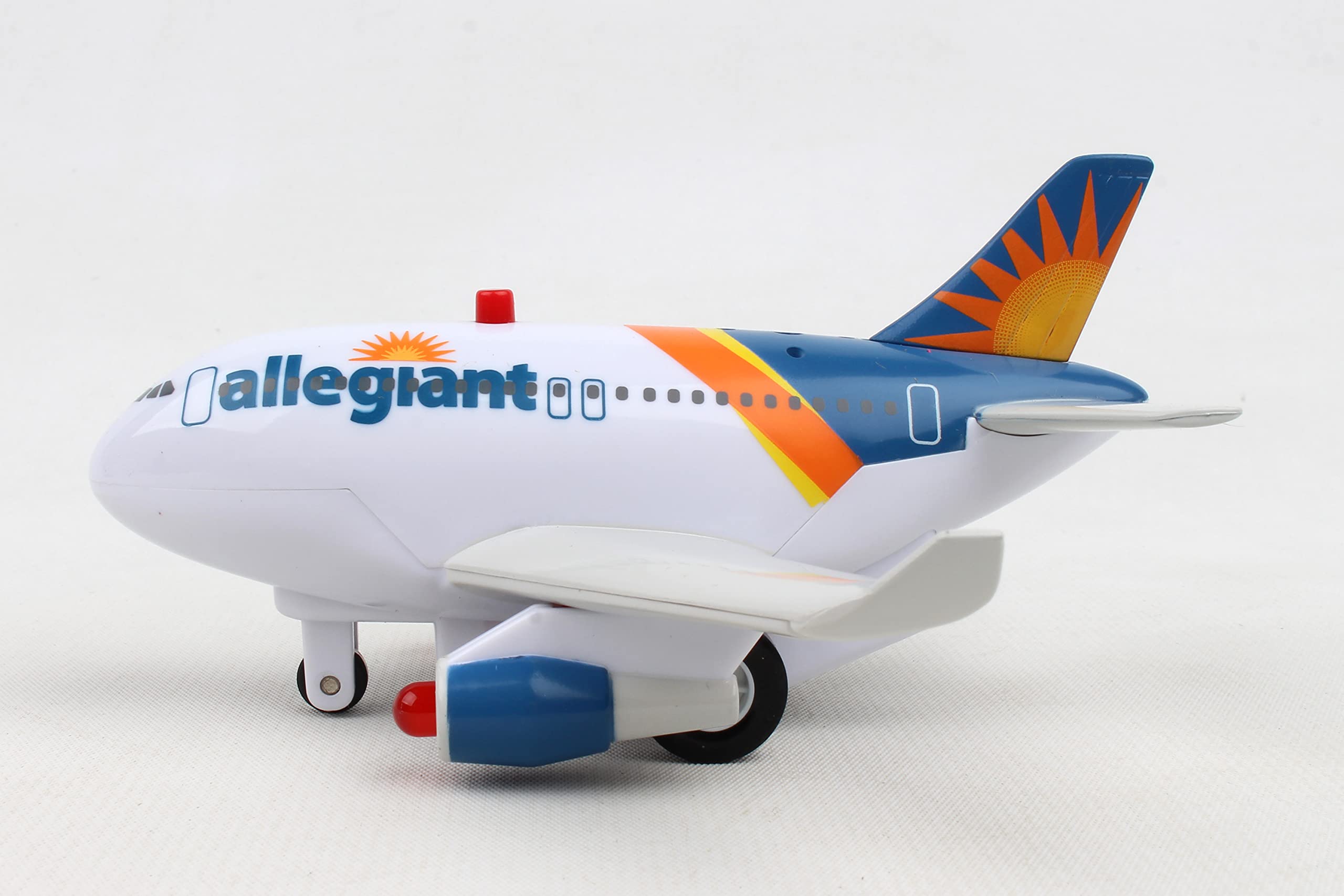 DARON Allegiant Pullback Toy Plane with Lights & Sounds - Fun Airplane Toy for Kids, Great Gift for Boys & Girls Ages 3+ | Pretend Play, Birthday Party Favor, Travel Companion