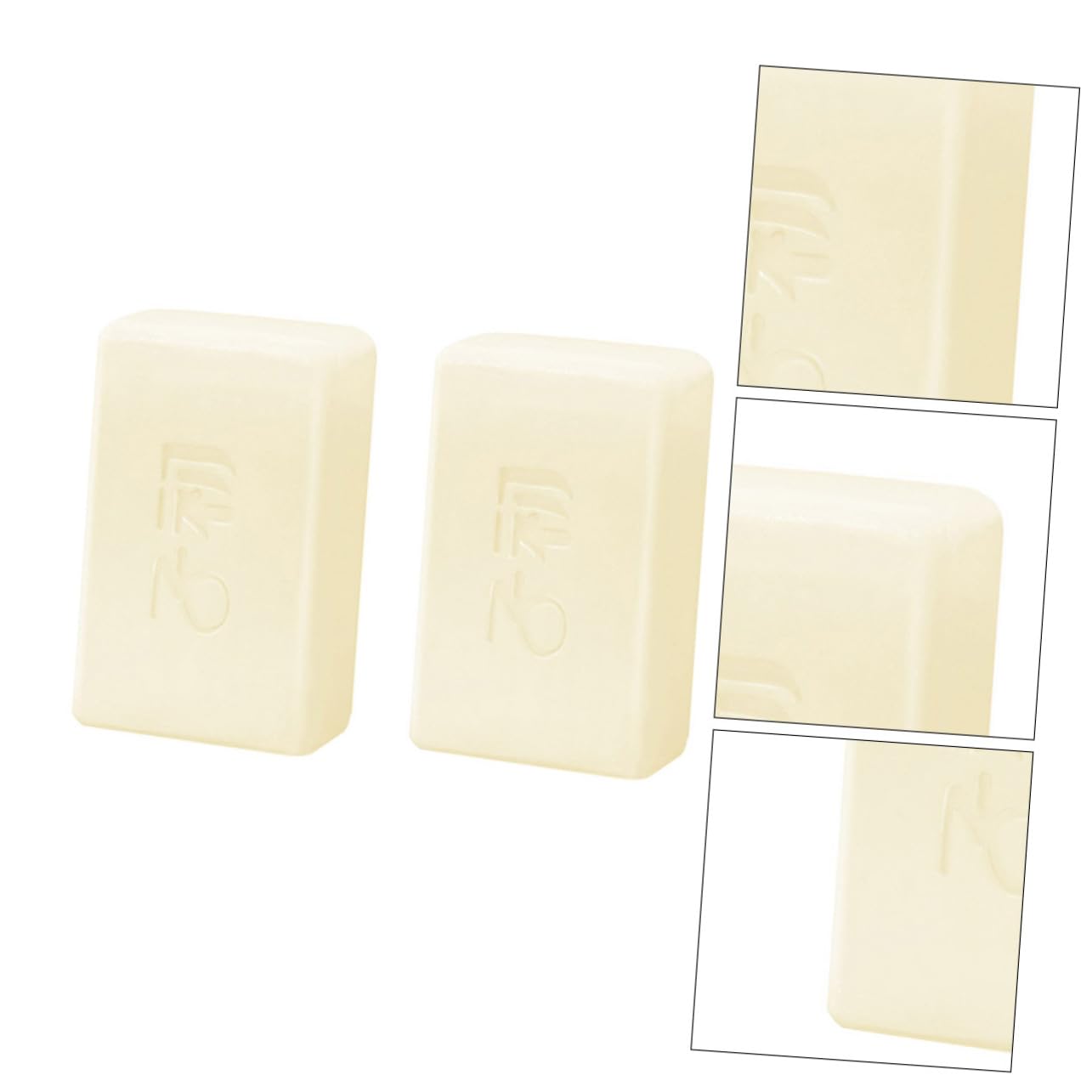 BIUDECO 4-Pack Laundry Soap Bars - Natural Clothes Cleaning Solid Soap for Hand Washing | Eco-Friendly Plastic-Free Laundry Detergent for Delicates, Travel & Camping