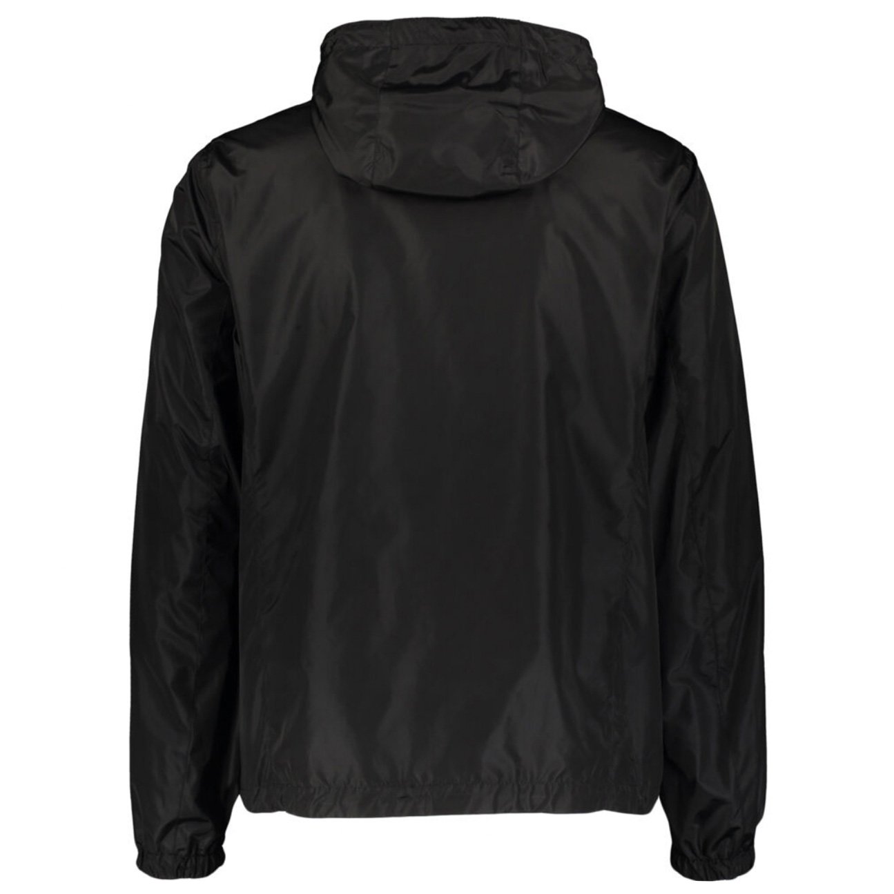 Paul & Shark Men's Black Ghost Hooded Jacket - Waterproof Windbreaker for Outdoor Activities & Casual Wear