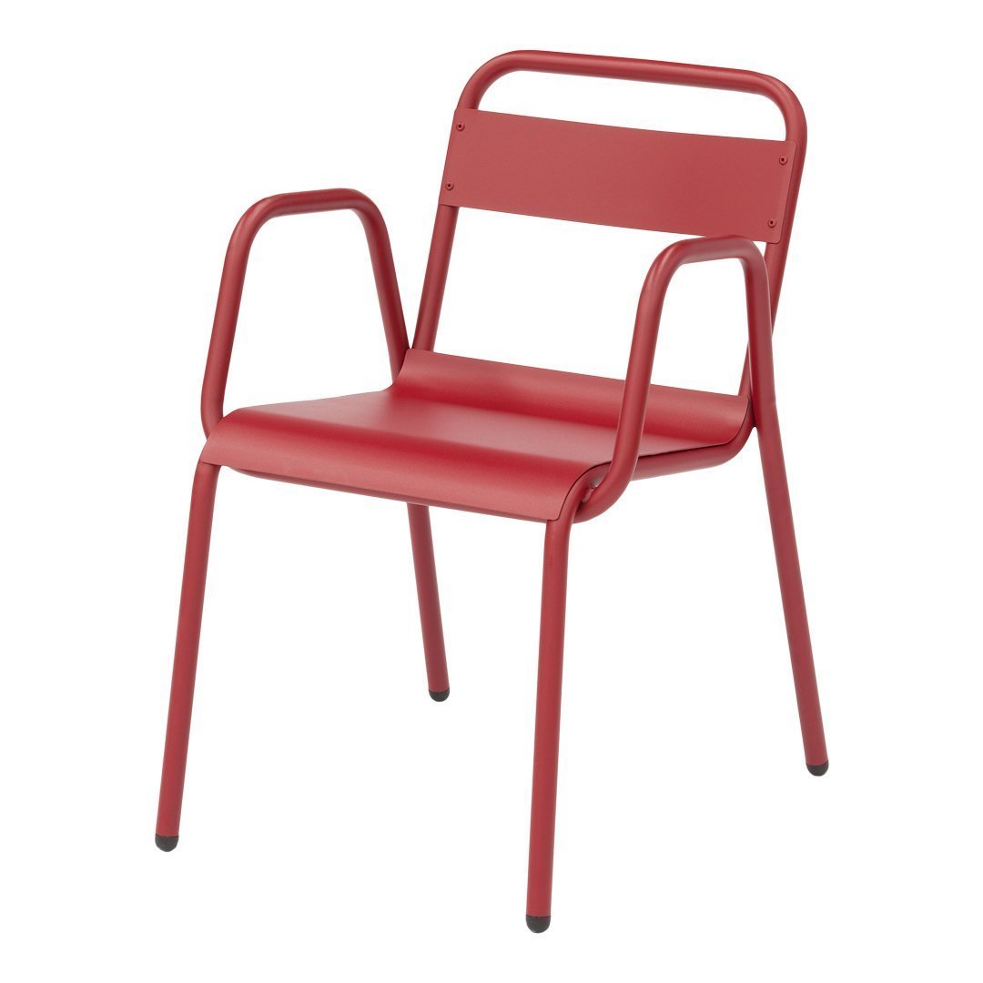 Isimar Anglet Armchair - Modern Accent Chair for Living Room, Bedroom & Office - Comfortable Upholstered Lounge Chair with Wooden Legs - Perfect for Relaxing, Reading & Decorating Spaces
