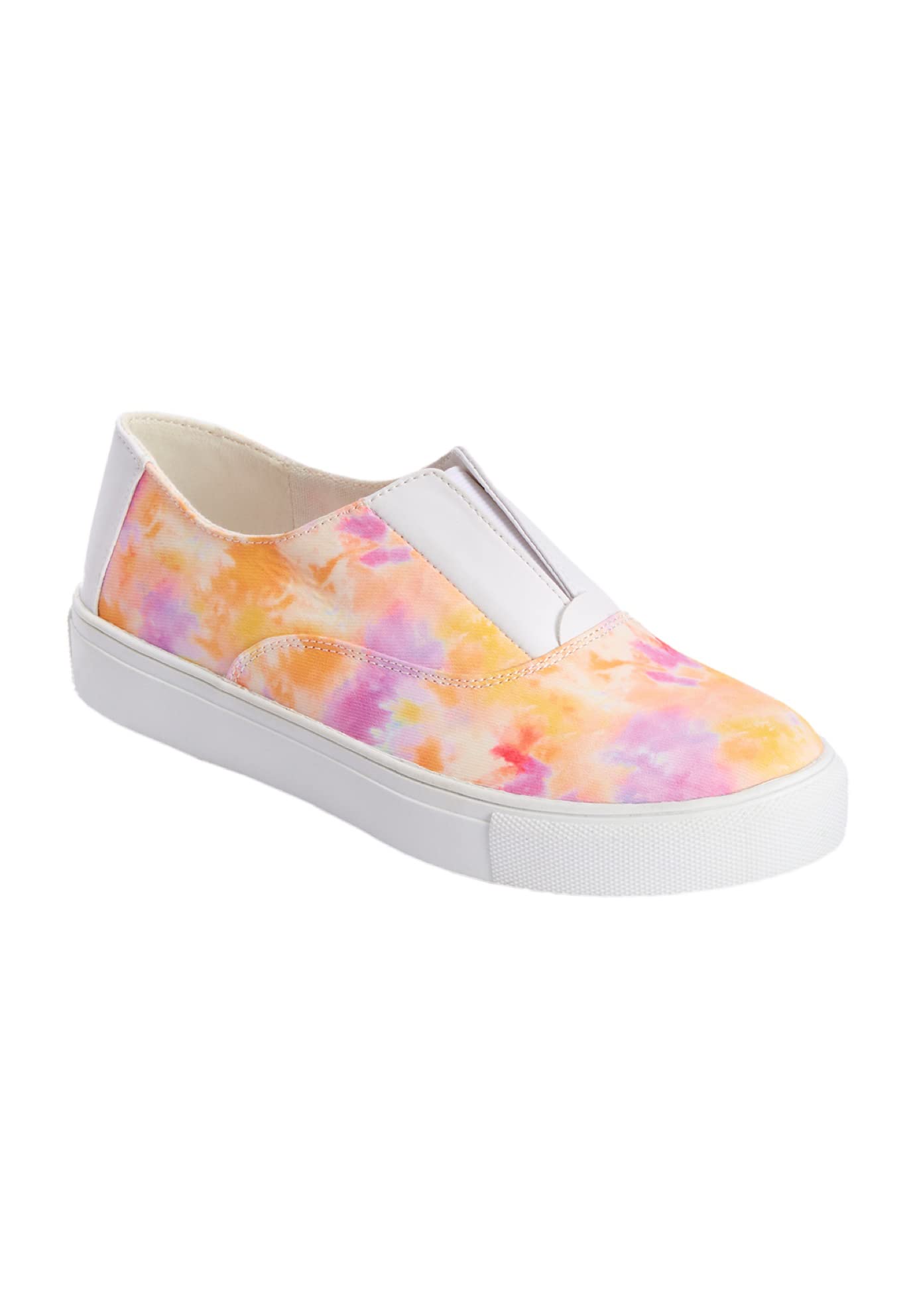 Comfortview Women's Wide Width The Maisy Sneakers - Lightweight Walking Shoes for Women with Arch Support - Perfect for Work, Travel & Everyday Wear