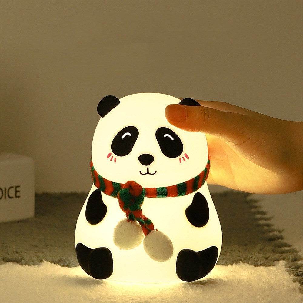 Cute Panda LED Night Light for Kids - Soft Glow Nursery Lamp, Dimmable & USB Powered - Perfect for Bedroom, Nursery, Baby Room & Relaxation