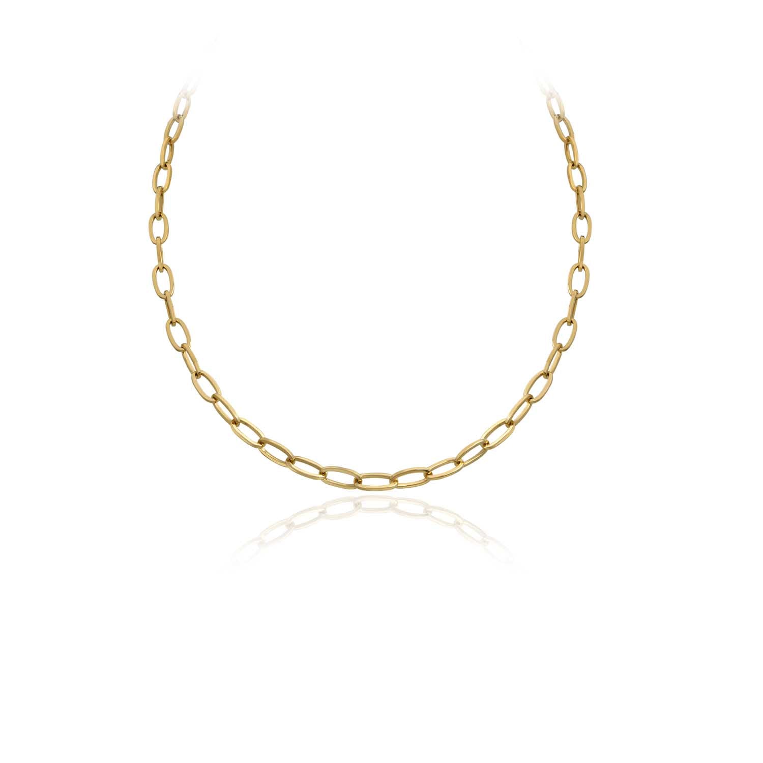 Stylish Paper Clip Chain Necklace - Trendy Gold & Silver Minimalist Jewelry for Women | Perfect for Layering, Everyday Wear & Gift Giving