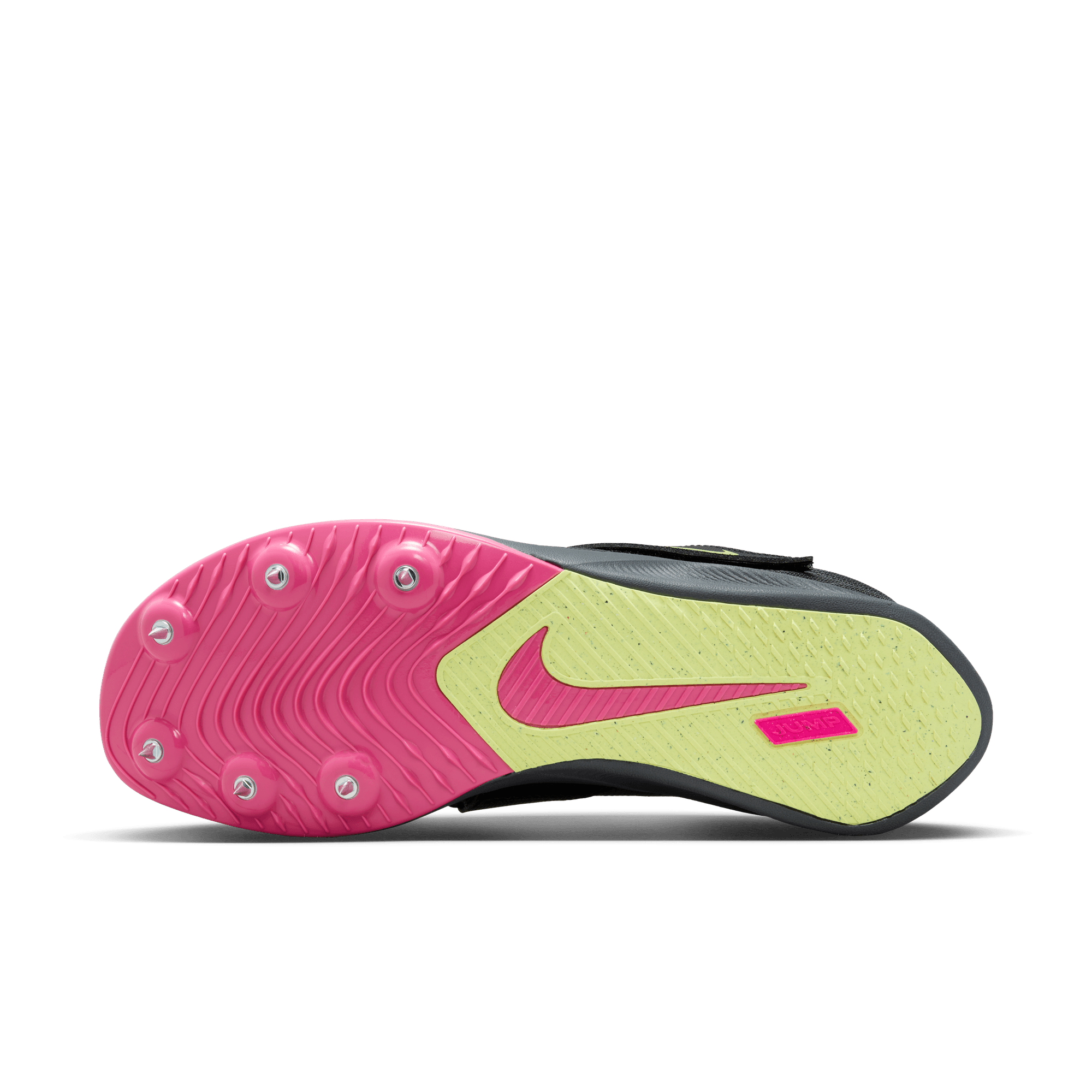 Nike Unisex Zoom Rival Jump Track & Field Shoes - Anthracite/Fierce Pink Black - Lightweight Running Shoes for Sprinting & High Jump Training
