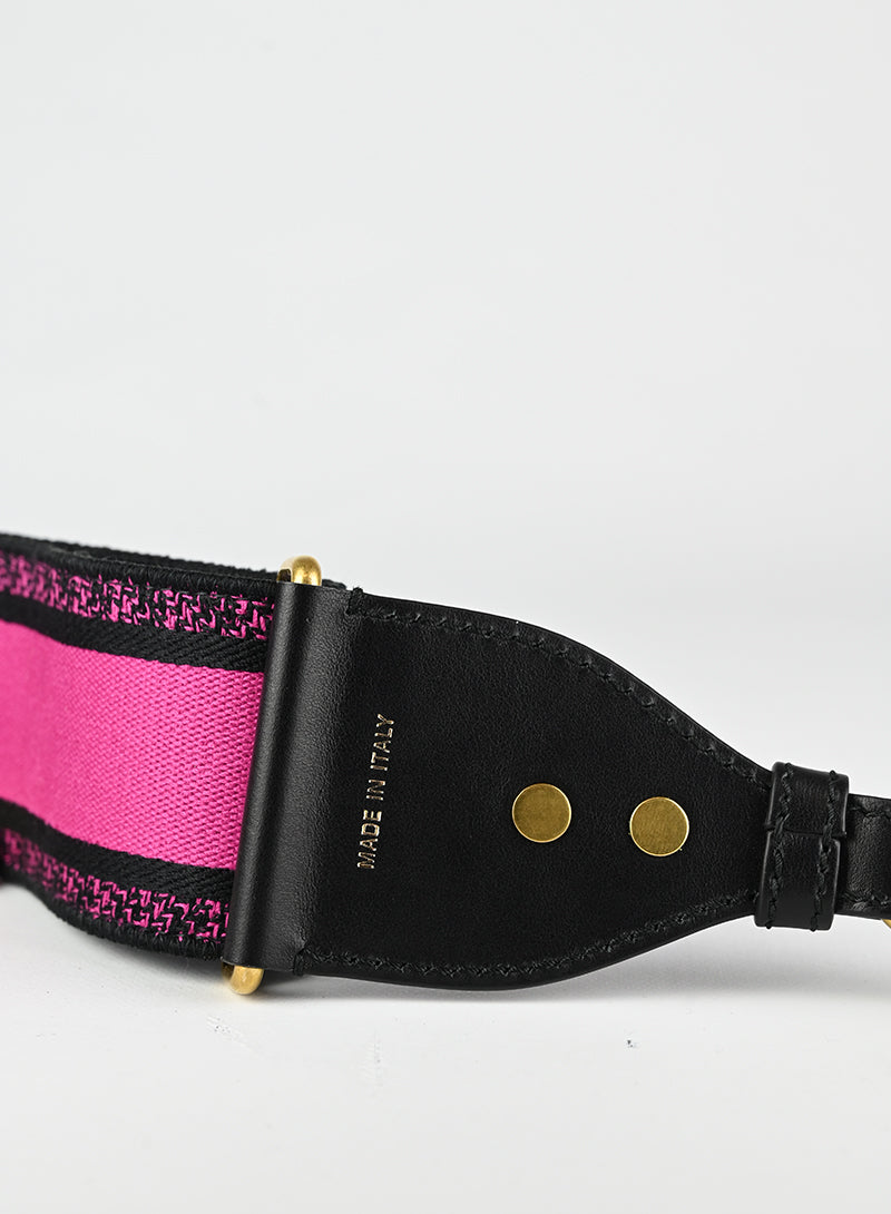 Dior Miss Dior Pink Fabric Crossbody Bag - Elegant Shoulder Purse for Women | Perfect for Date Night, Parties & Special Occasions