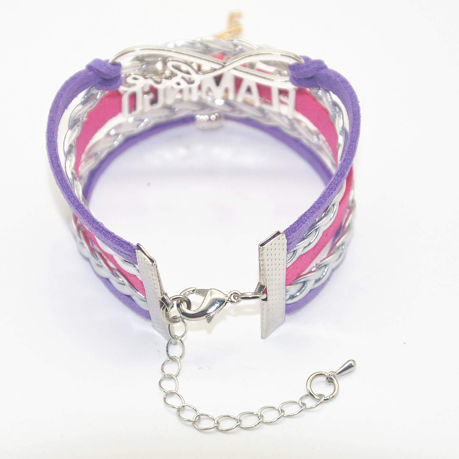 HCChanshi Flamingo Jewelry - Infinity Love Flamingo Bracelet for Women, Unique Flamingo Themed Gifts for Adults, Flamingo Lovers Accessories - Perfect for Birthday Parties, Bridesmaid Gifts & Tropical Themed Events