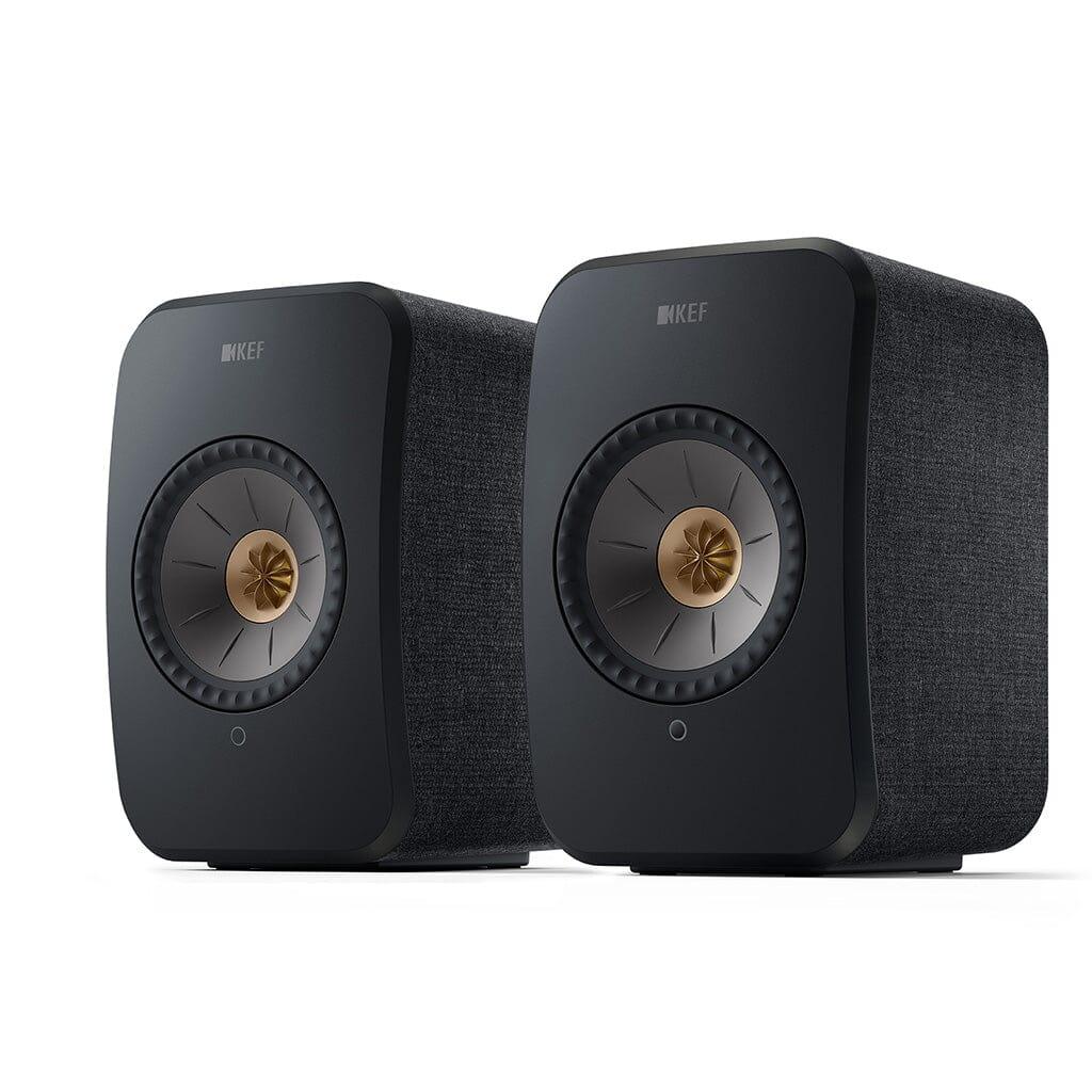 KEF LSX II Wireless Powered Bookshelf Speakers - Hi-Fi Audio System with Bluetooth & WiFi Connectivity for Home Theater, Music Streaming & Gaming Setup