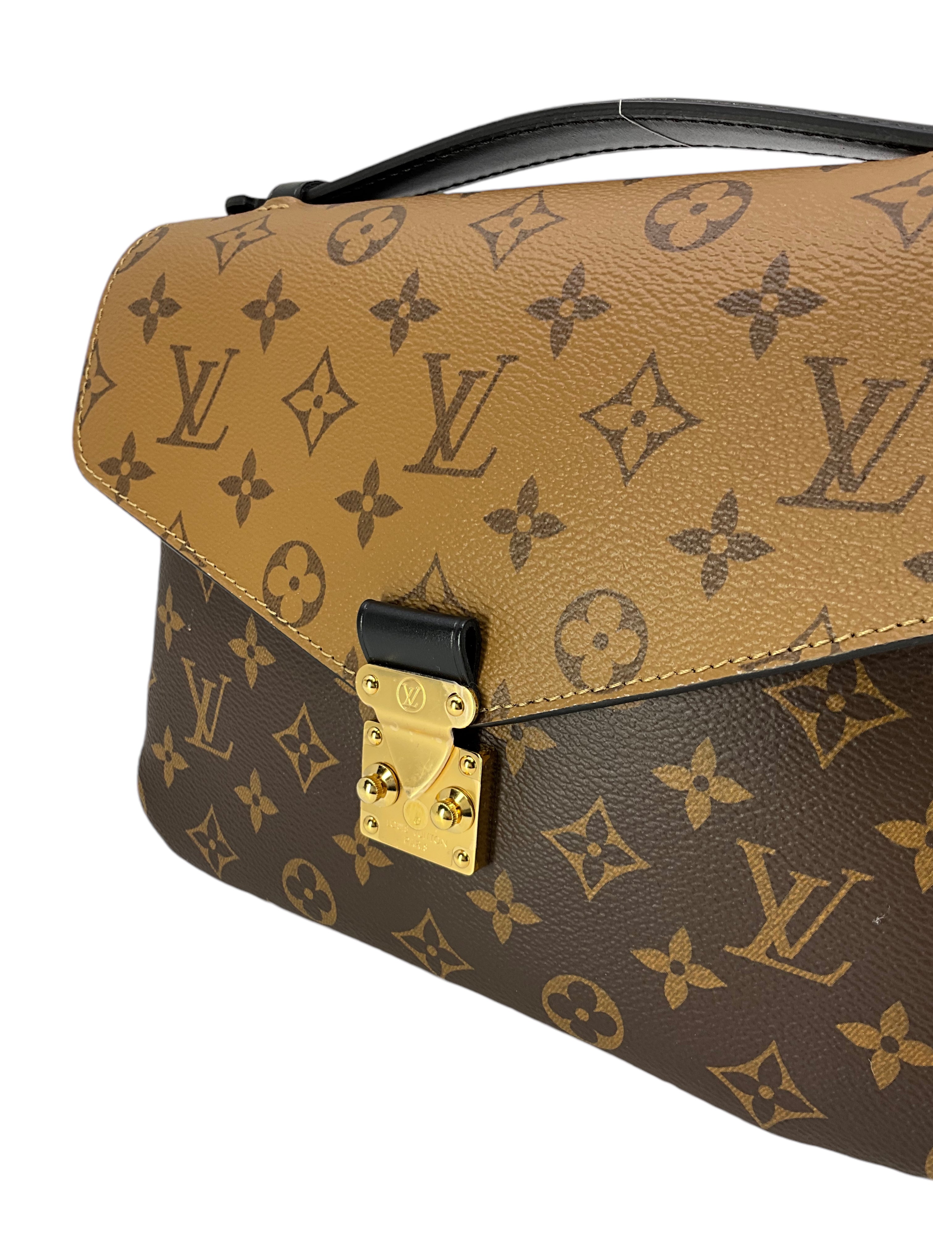 Authentic Louis Vuitton Reverse Monogram Pochette Metis Crossbody Bag - Luxury Handbag for Women, Perfect for Work, Travel & Everyday Use