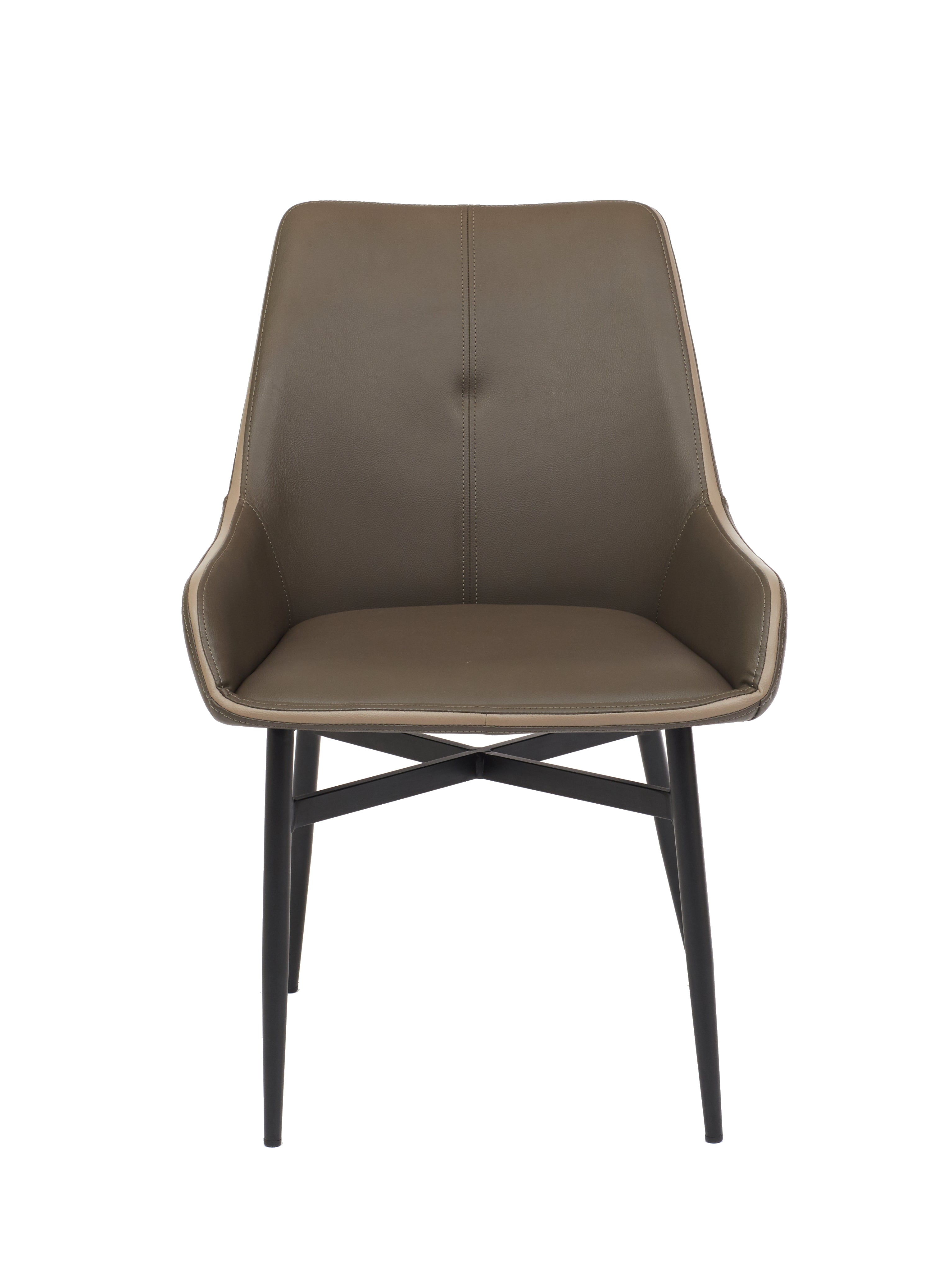Etna Grey Modern Accent Chair - Stylish Living Room Seating for Home & Office - Perfect for Lounge, Reading Nook, or Waiting Area