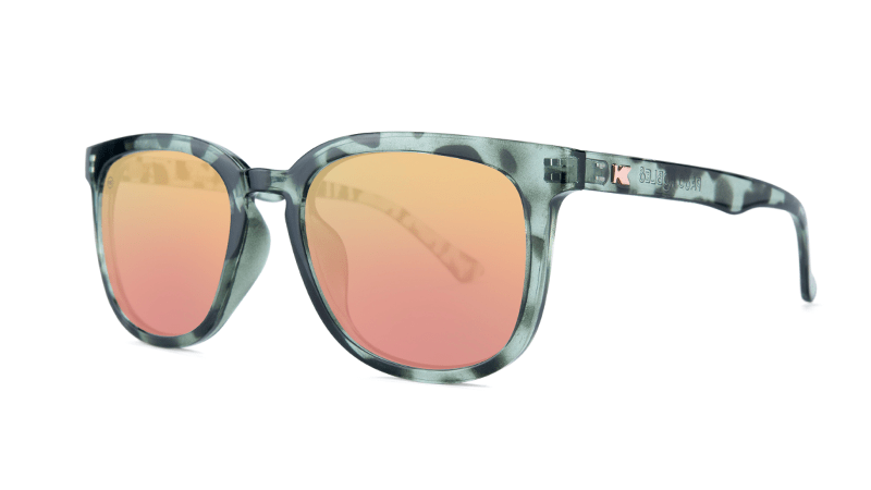 Paso Robles Slate Tortoise Shell & Rose Gold Sunglasses - Stylish UV Protection for Outdoor Activities & Fashion