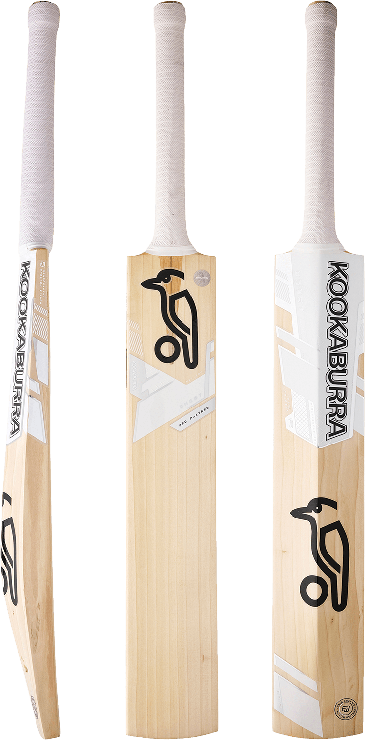 Kookaburra Ghost Pro Players Adult Cricket Bat 2022 - Premium English Willow Cricket Bat for Professional Players - Perfect for Matches, Training & Club Cricket
