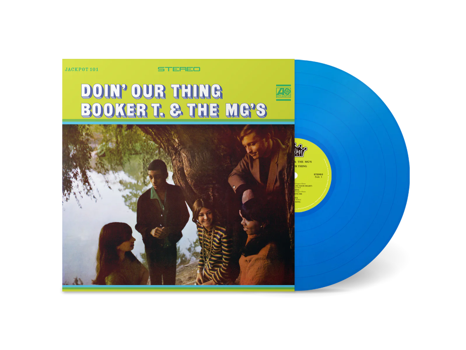 Booker T. & the MG's - Doin' Our Thing Limited Edition Sky Blue Vinyl LP Record | Classic Soul & R&B Music | Perfect for Vinyl Collectors & Music Enthusiasts