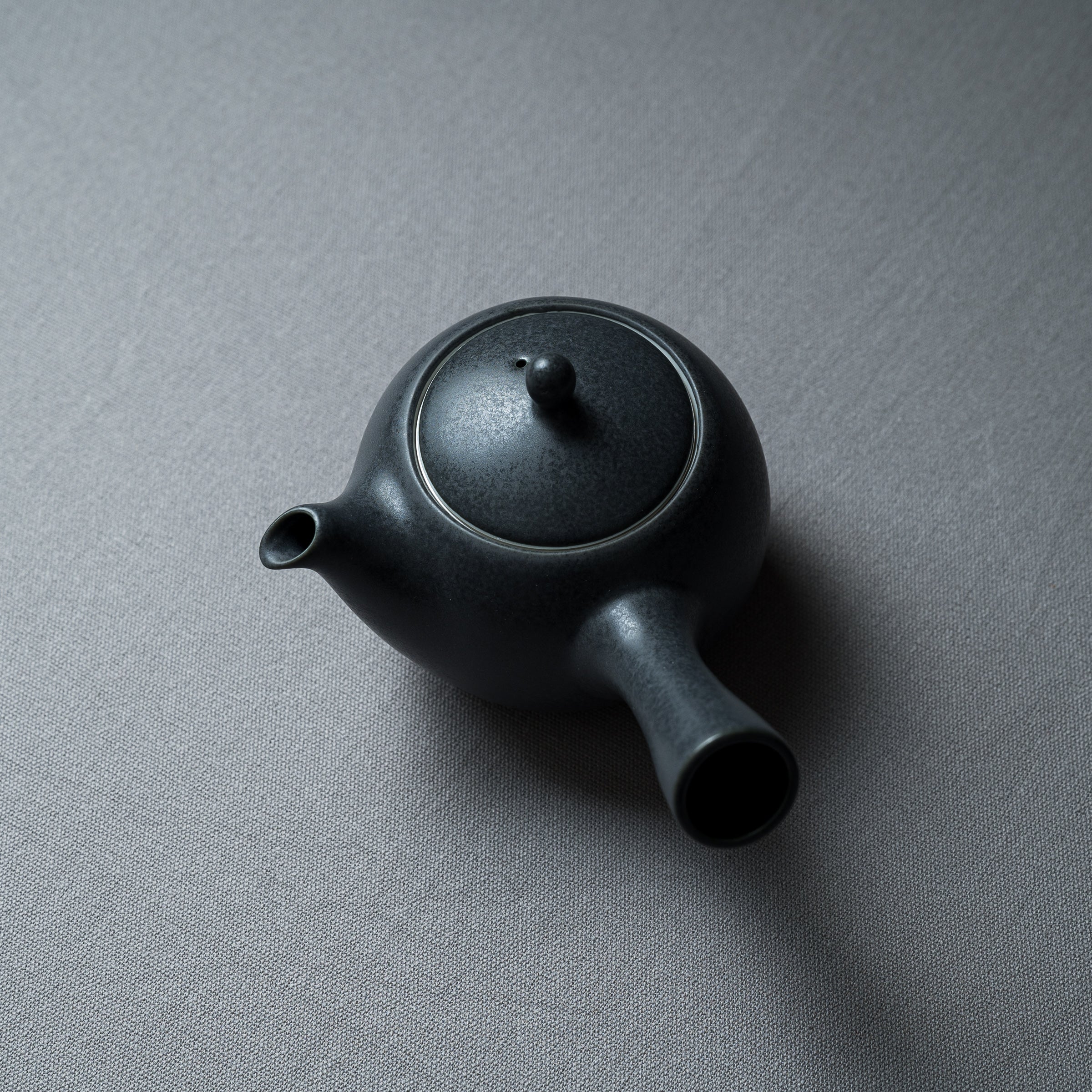 Yui Kyusu Japanese Teapot 330ml - Side Handle, 4 Colors - Perfect for Green Tea, Matcha & Herbal Brewing at Home or Office