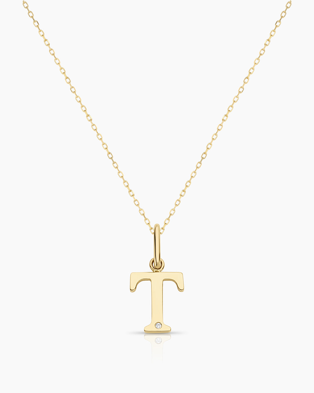 Vintage Diamond Alphabet Charm Necklace - Personalized Initial Pendant Jewelry for Women, Gift for Her, Birthday, Anniversary, Valentine's Day