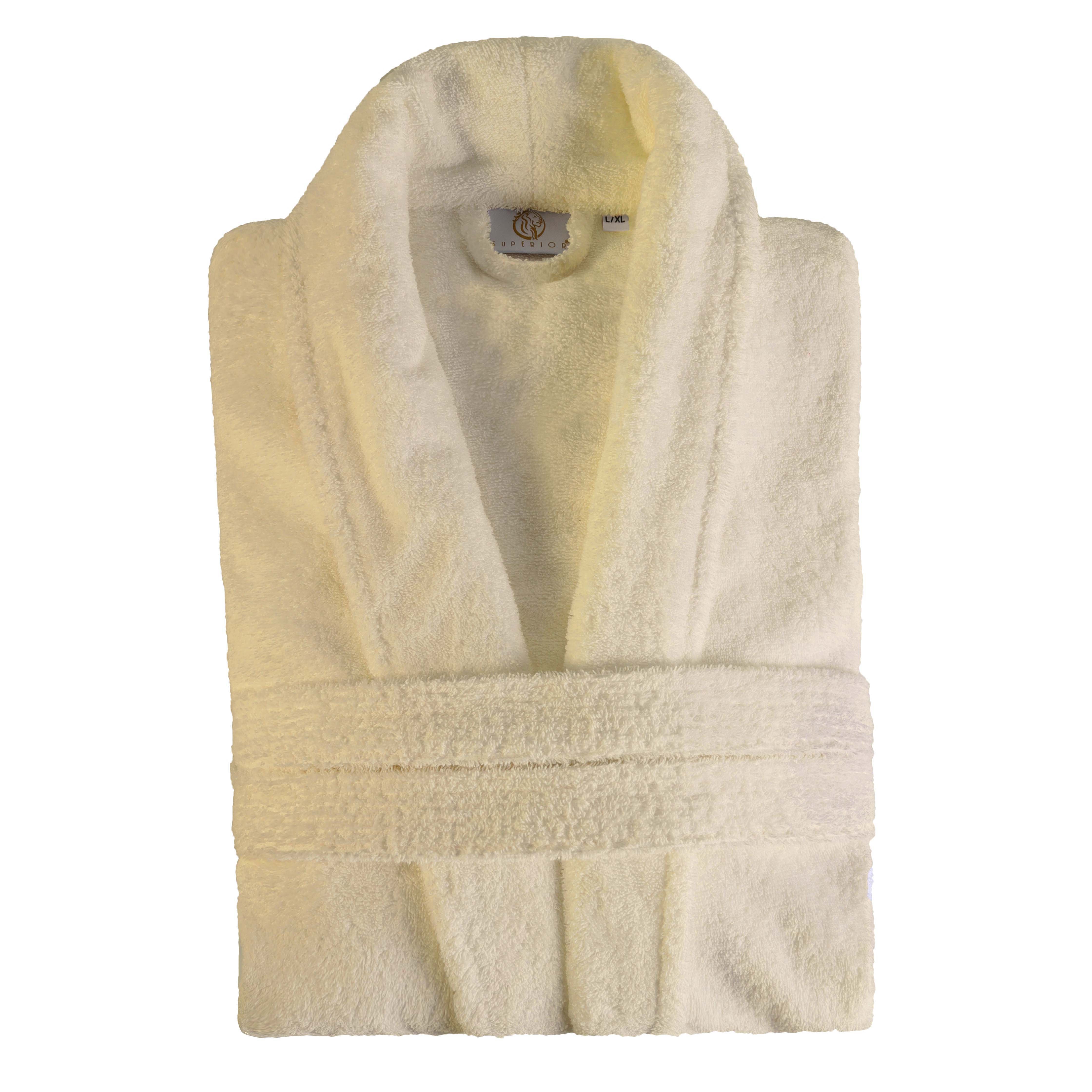 Premium Turkish Cotton Bathrobe for Men - Soft & Absorbent Classic Robe with Adjustable Belt - Perfect for Spa, Home Relaxation & Hotel Luxury