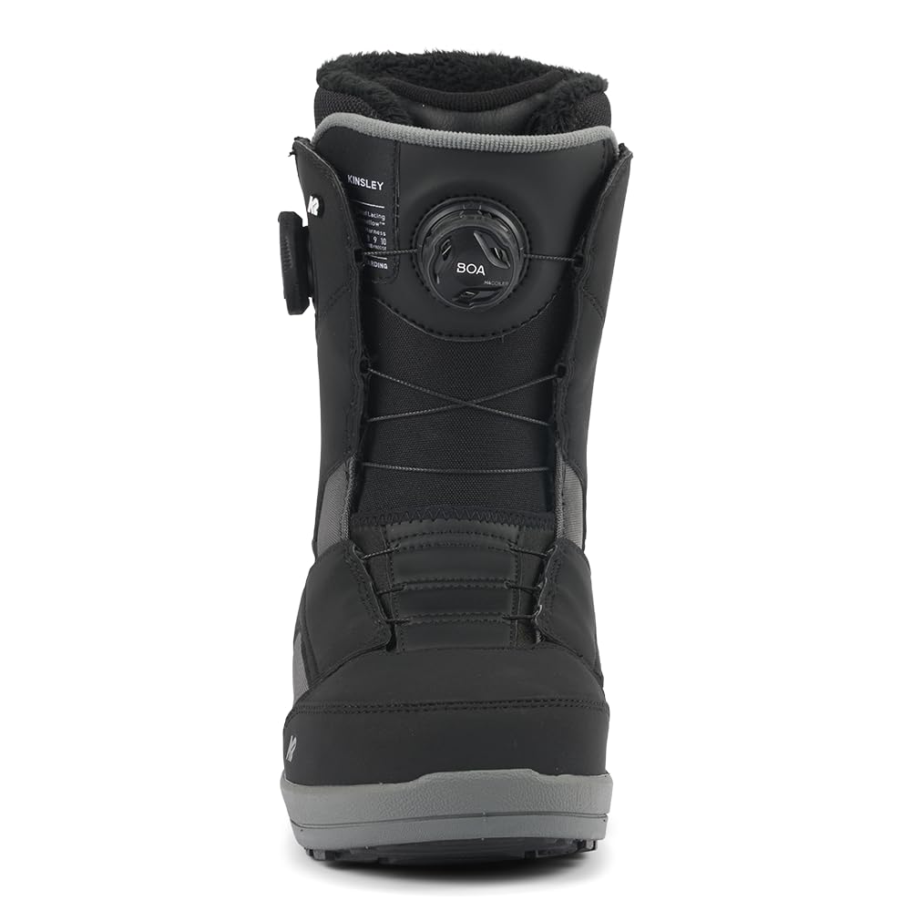 K2 Kinsley Women's Snowboard Boots - Comfortable & Durable for All-Mountain Riding - Perfect for Freestyle, Park, and Powder Snowboarding