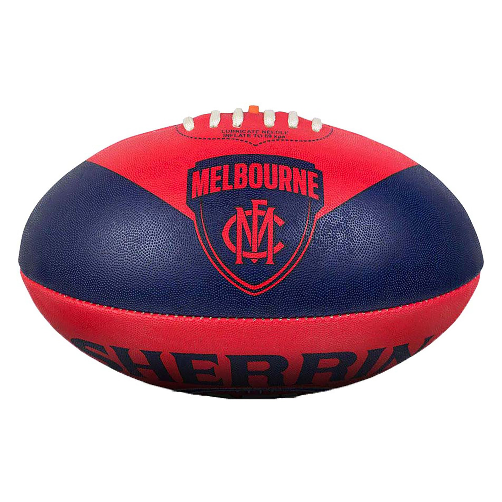 Official AFL Melbourne Demons Team Club Football - Premium Quality Game Ball for Training, Matches & Fan Collectibles - Perfect for Sports Enthusiasts & AFL Supporters