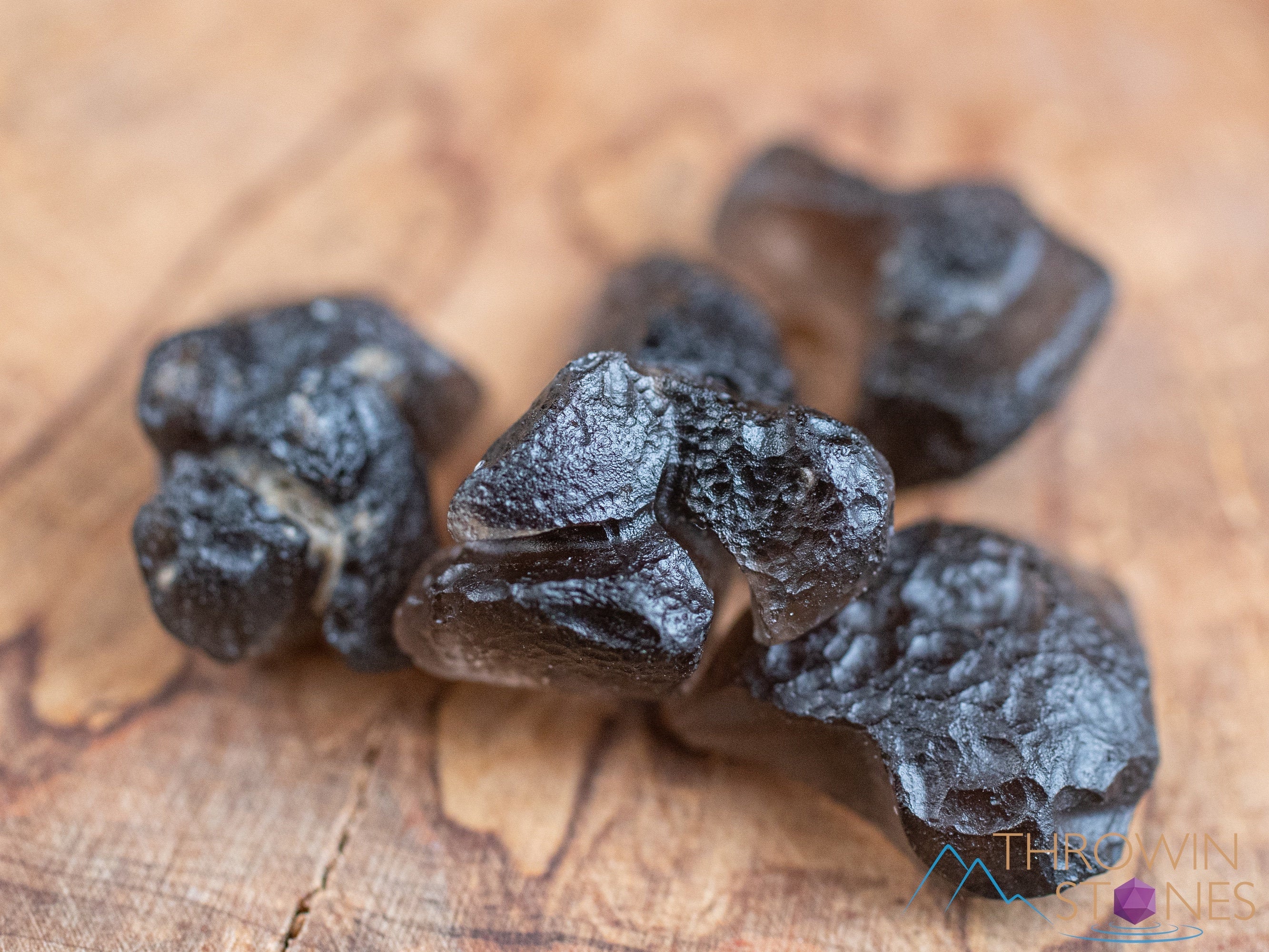 COLOMBIANITE Raw Crystal Tektite Obsidian Chunk - Natural Metaphysical Healing Stones for Energy Work, Meditation & Spiritual Growth (E1871)