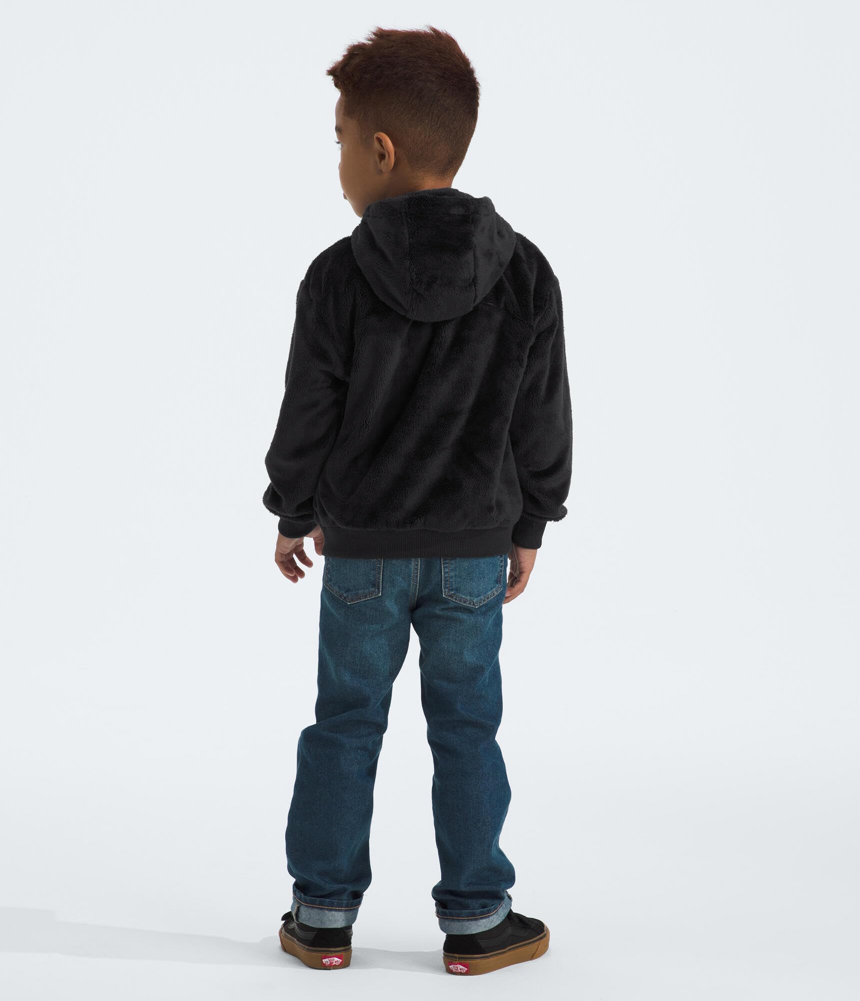 The North Face Kids' Osito Full Zip Fleece Hoodie - Warm & Cozy Winter Jacket for Boys & Girls - Perfect for Outdoor Play, School & Cold Weather Adventures