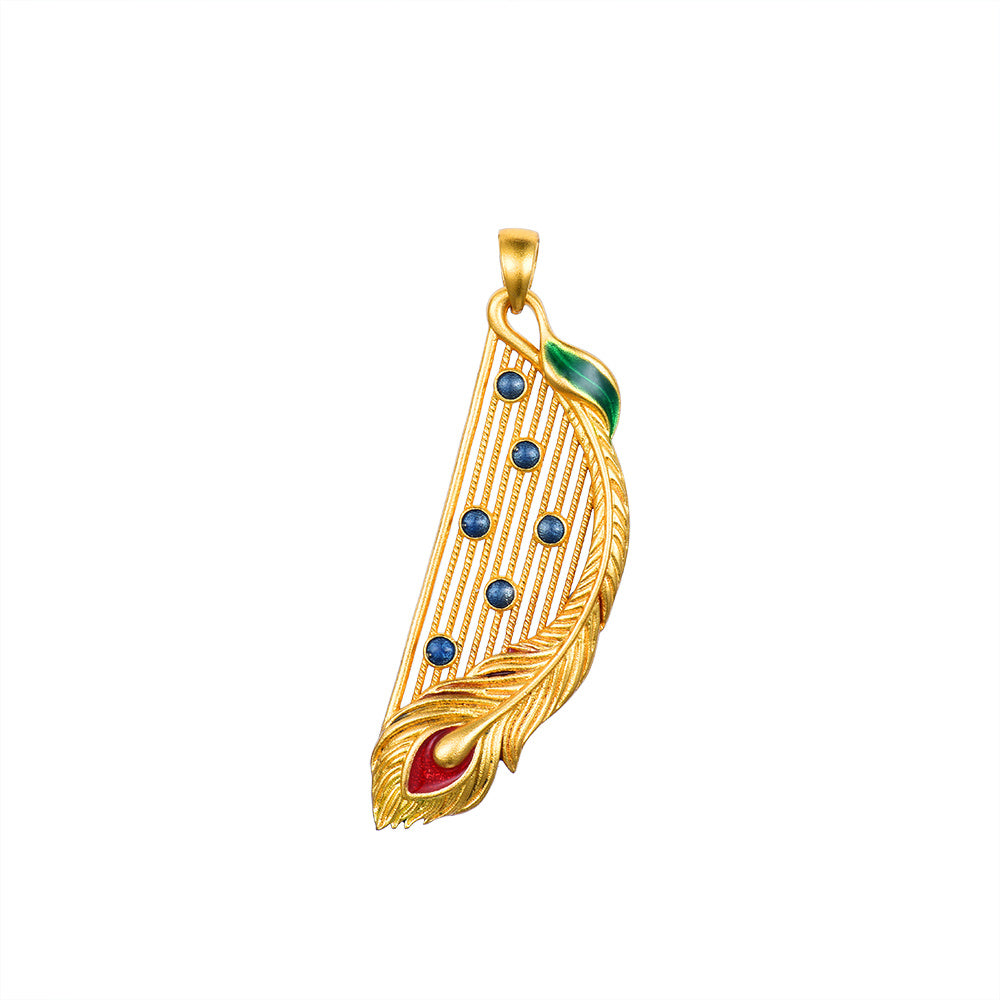 24K Gold Pendant Necklace for Women - Elegant 14K/18K/24K Solid Gold Jewelry Gift for Her - Perfect for Anniversary, Birthday & Special Occasions