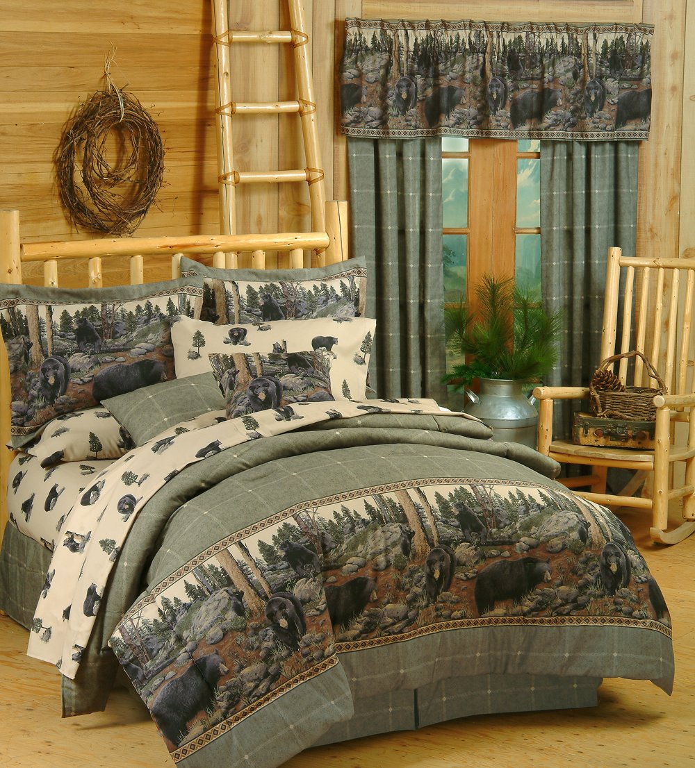 Kimlor The Bears 3-Piece Twin Comforter Set - Soft Bedding for Kids' Room, Nursery & Cozy Bedroom Decor