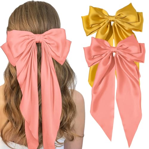 Watermelon Red Bow & Yellow Bow