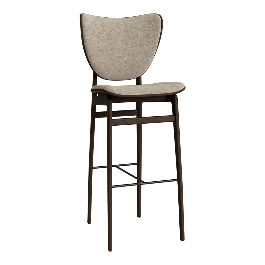 Stylish Upholstered Elephant Bar Chair - Comfortable Counter Height Stool for Kitchen Island, Breakfast Nook & Home Bar Decor