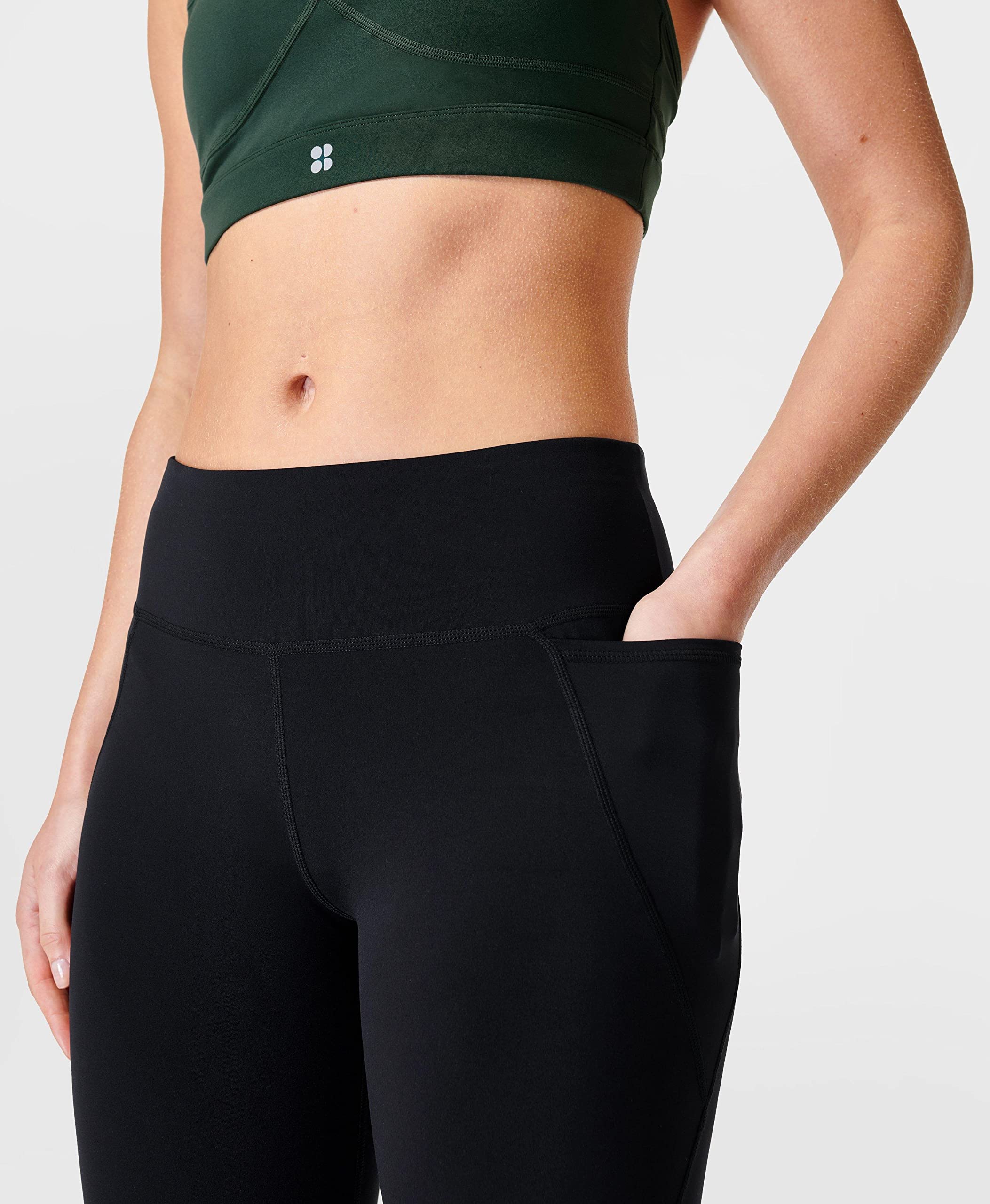 Sweaty Betty Women's Power 7/8 Workout Leggings - High Waisted Yoga Pants for Running, Gym & Fitness Training - Moisture Wicking & Tummy Control Activewear