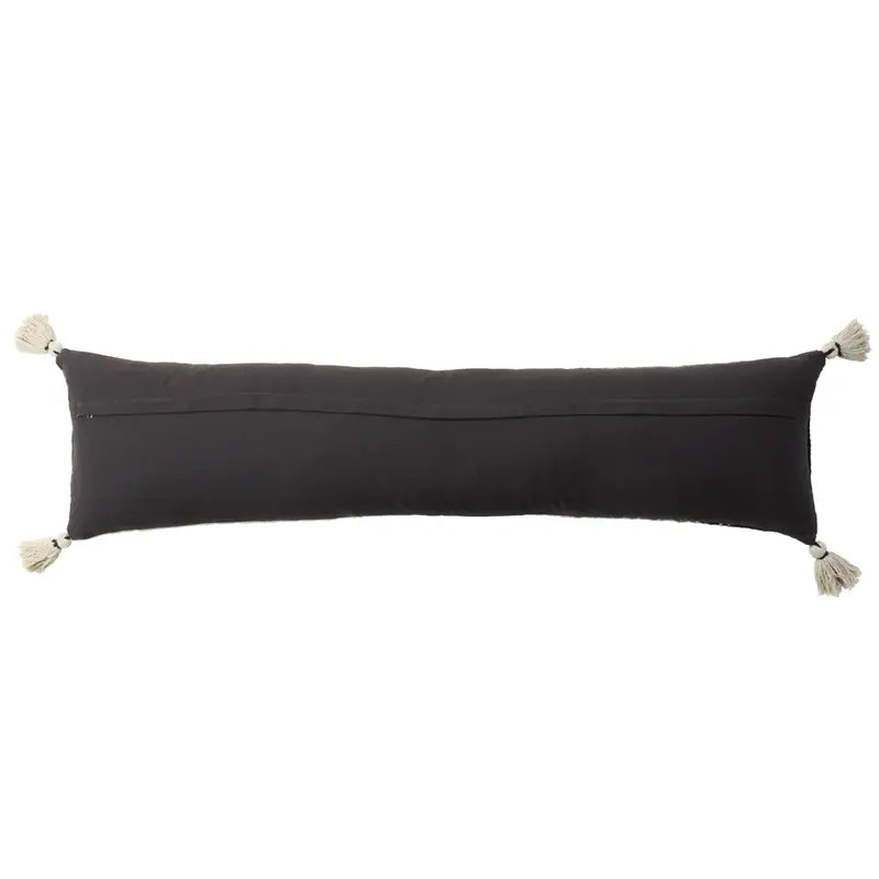 Jaipur Living Sabir Lumbar Pillow - Decorative Throw Pillow for Sofa, Bed & Couch - Soft Cotton Blend Cushion for Home Decor & Living Room Accent
